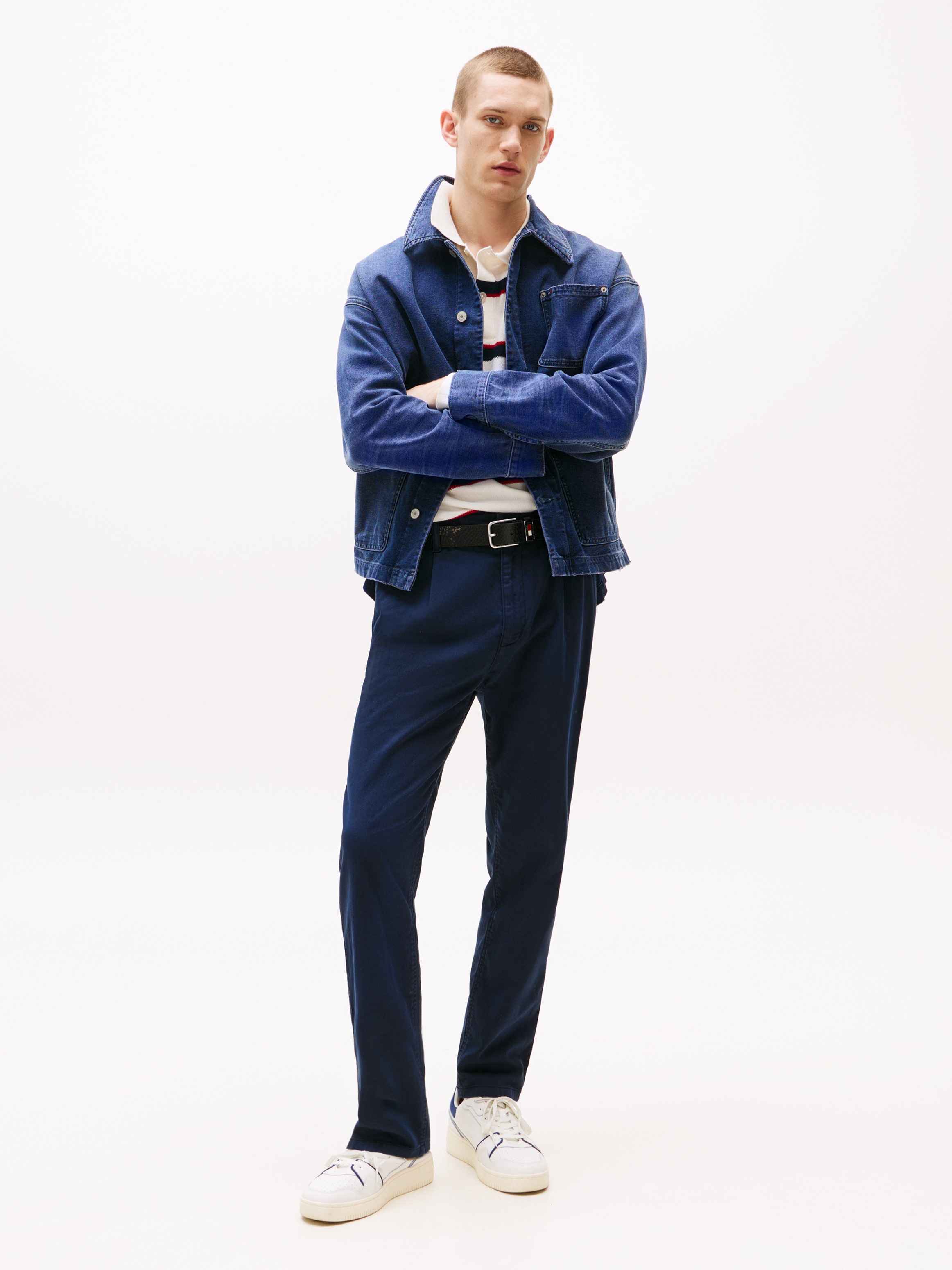 Thumbnail - Tommy Jeans Stoffhose "TJM ISAAC LIGHT COTTON PANTS", Mit Gürtelschlaufen