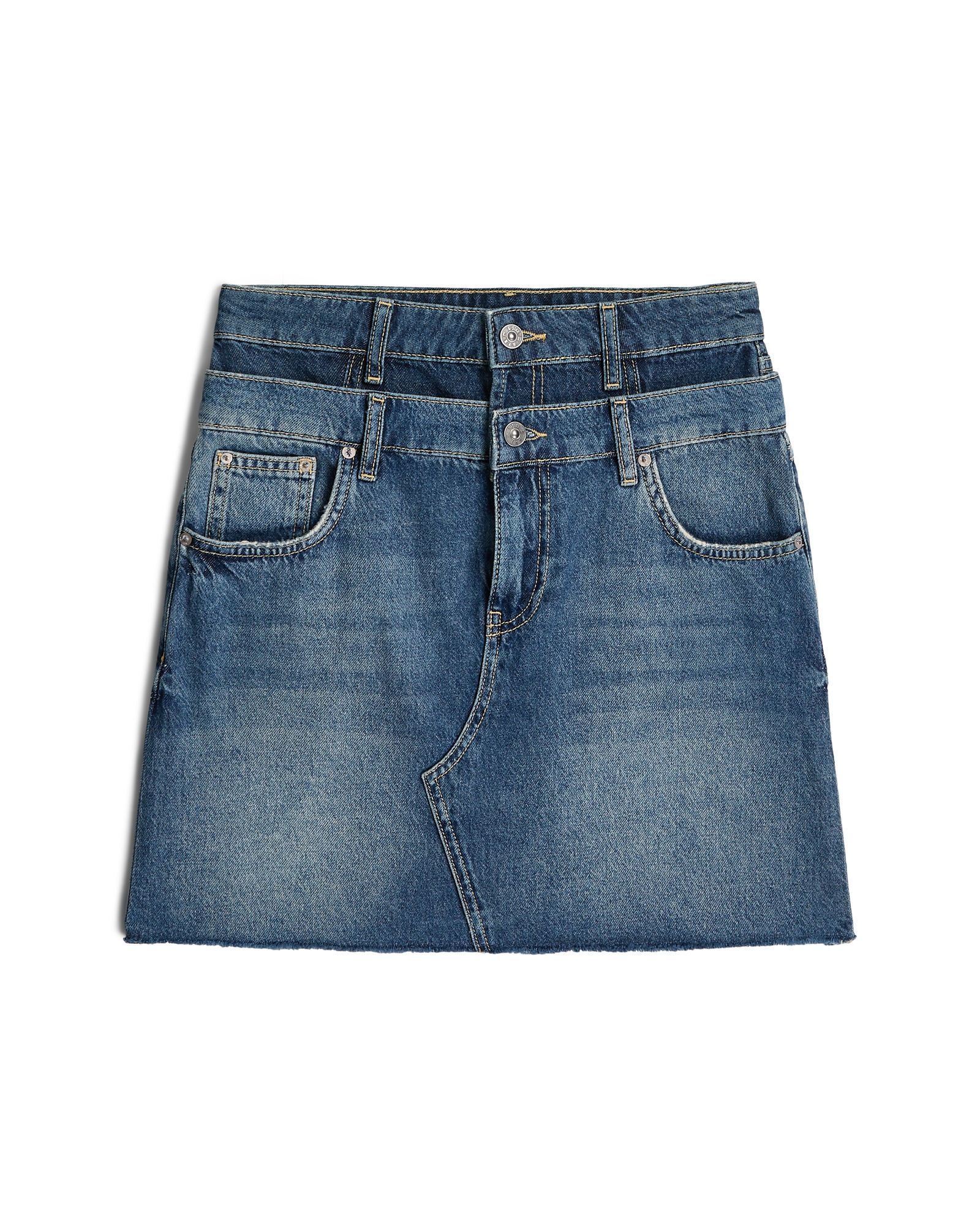 G-STAR Jeanskleid »Carter Double Waistband Mini Skirt«