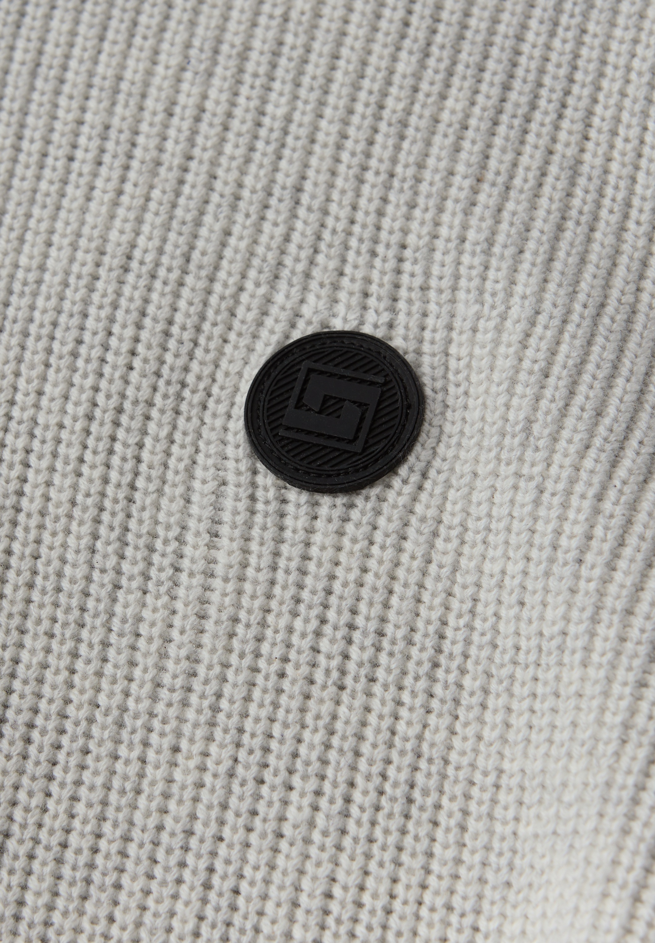 STREET ONE MEN Strickpullover aus reiner Baumwolle