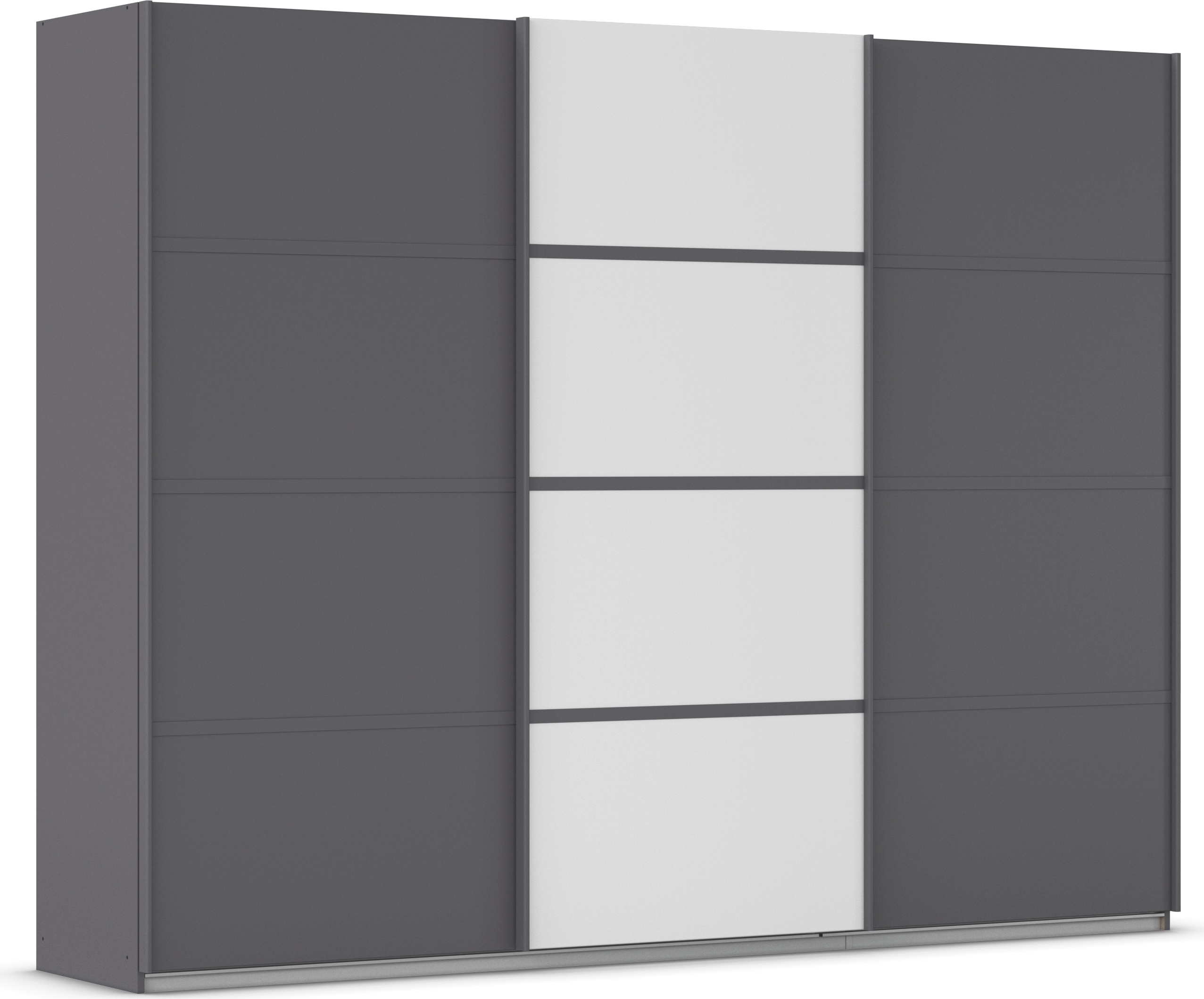 OTTO home Kleiderschrank "Mehrzweckschrank Aktenschrank Möbel Mietswohnung Schlafzimmer AVOLA" 3 verschiedene Ausstattungen BASIC/CLASSIC/PREMIUM (inkl. SOFT-CLOSE), mit eleganten Zierleisten in Chrom, Schwarz oder Weiß MADE IN GERMANY