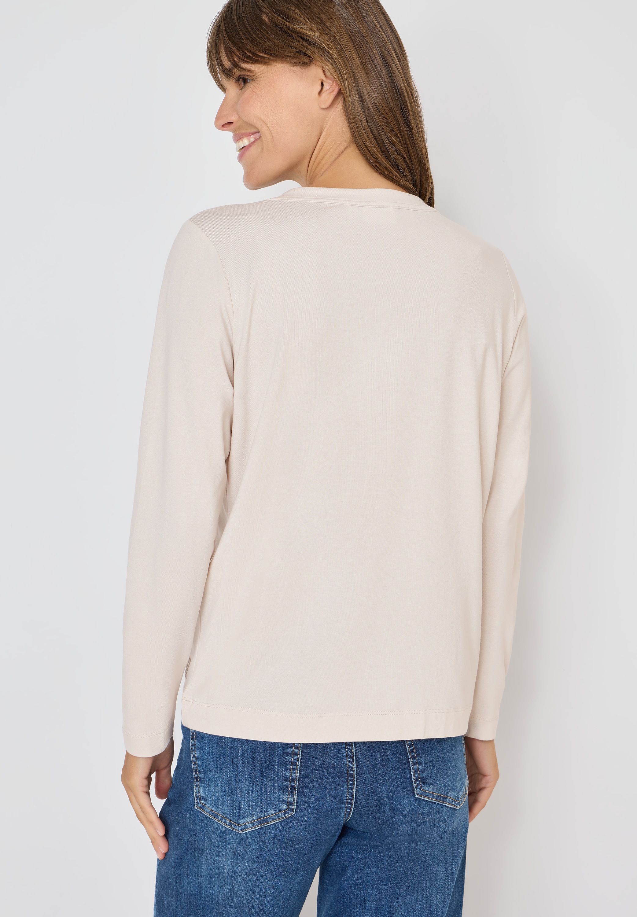 Cecil Langarmshirt im Tunika-Look günstig online kaufen