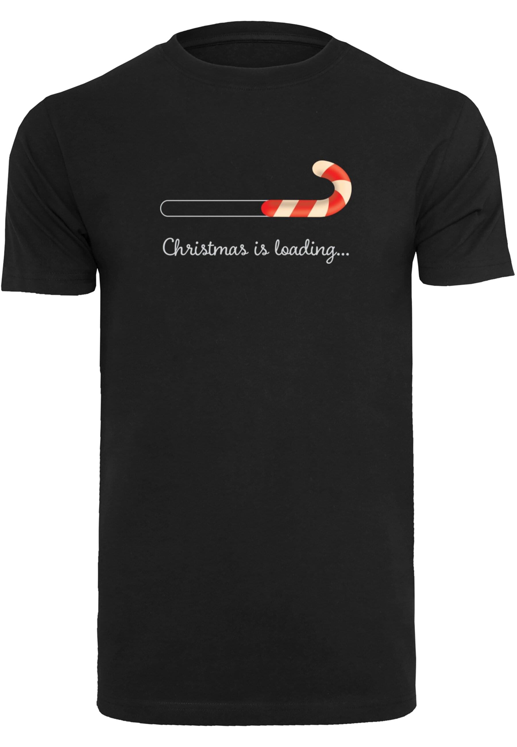 Merchcode T-Shirt "Merchcode Herren Christmas Loading T-Shirt Round Neck" günstig online kaufen