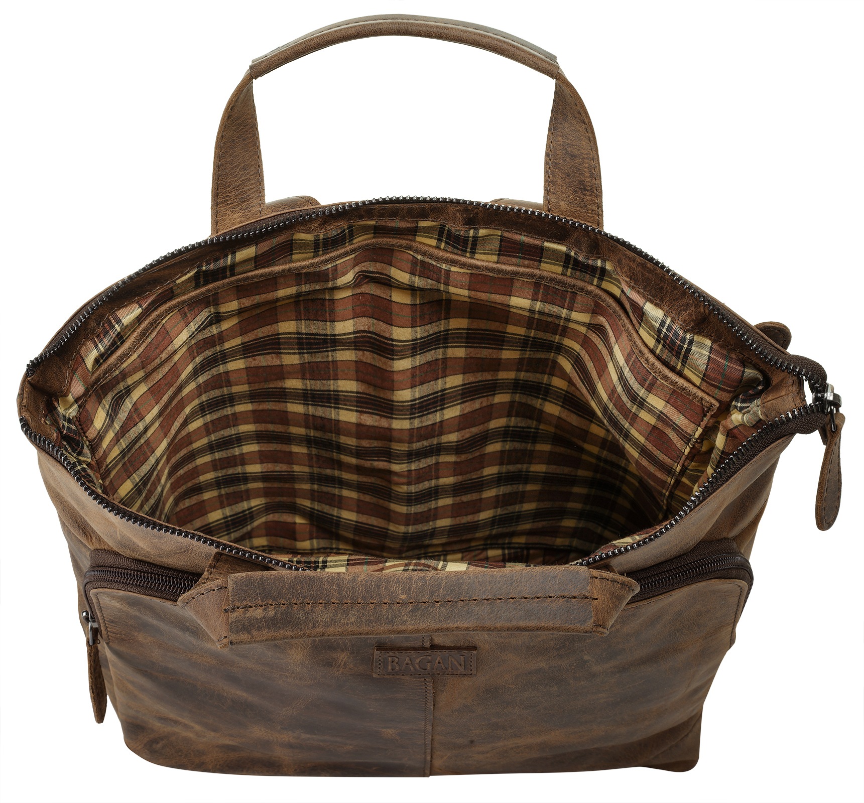 Bagan Cityrucksack, echt Leder