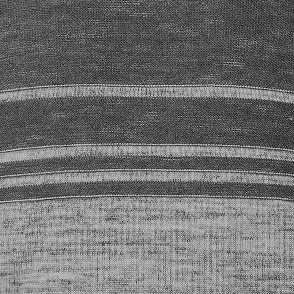 STREET ONE MEN Streifenpullover, mit Rundhalsausschnitt