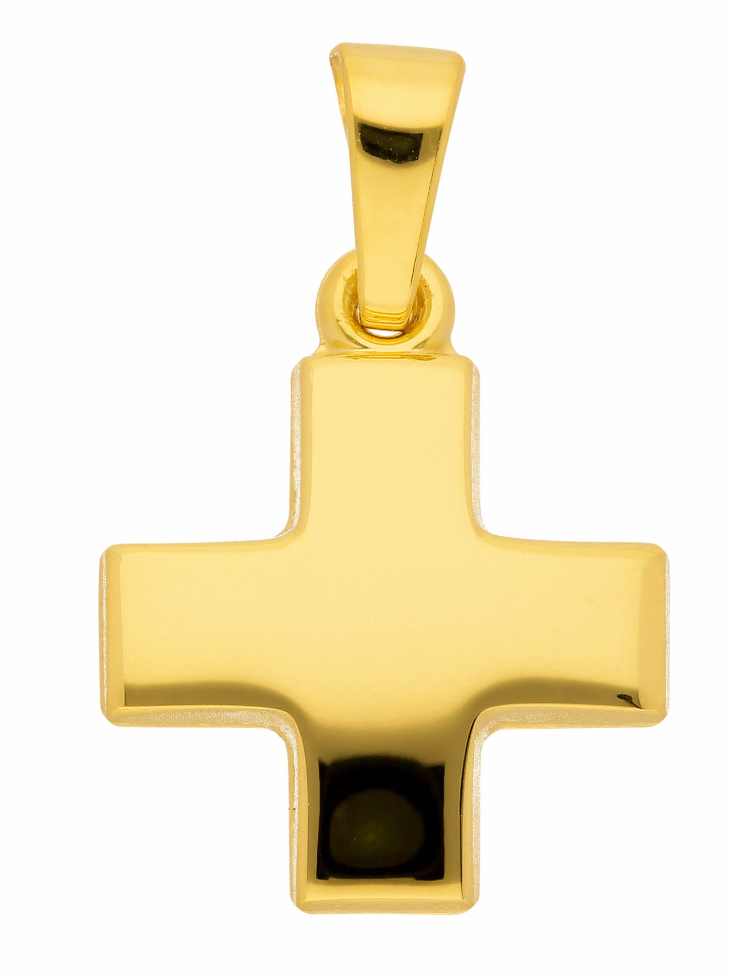 Kettenanhänger »333 Gold Kreuz Anhänger«, Goldschmuck für Damen & Herren
