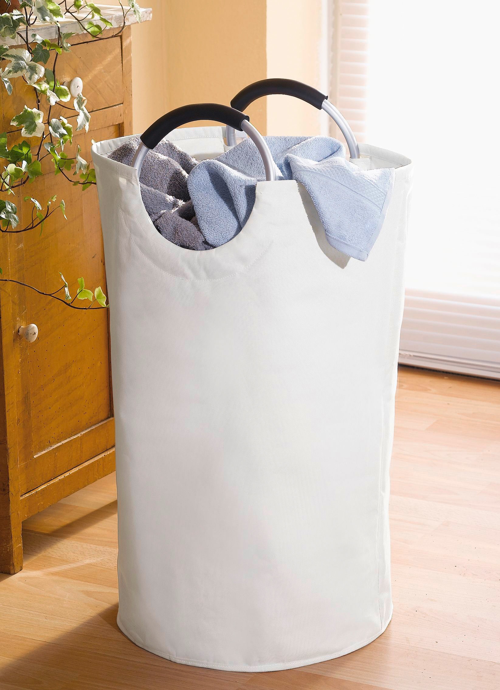 WENKO Wäschesack »Jumbo«, (1 St.), Wäschesammler, Maße (B/T x H): Ø 38 x 72 cm