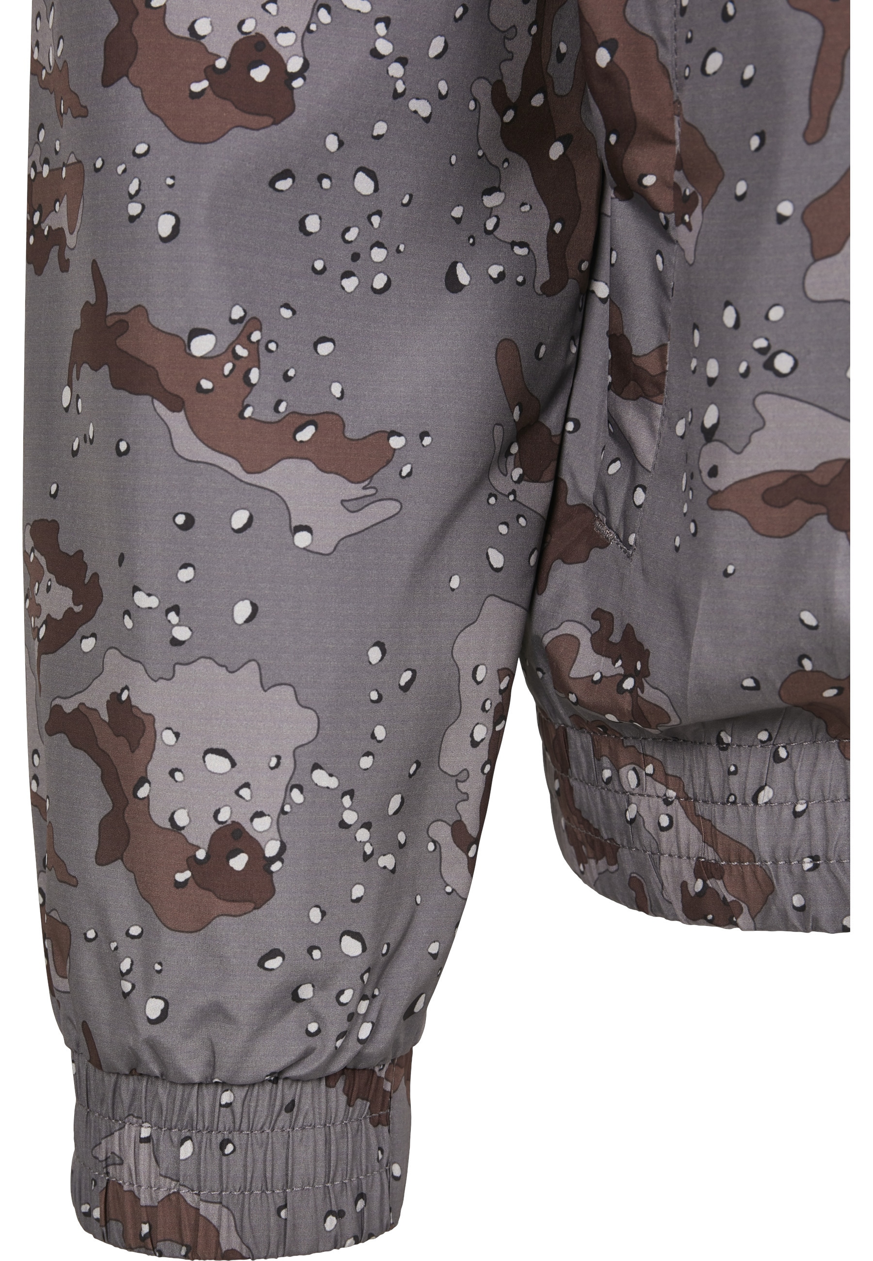 URBAN CLASSICS Anorak »Urban Classics Herren Camo Track Jacket« 1 Stk. tlg. ohne Kapuze