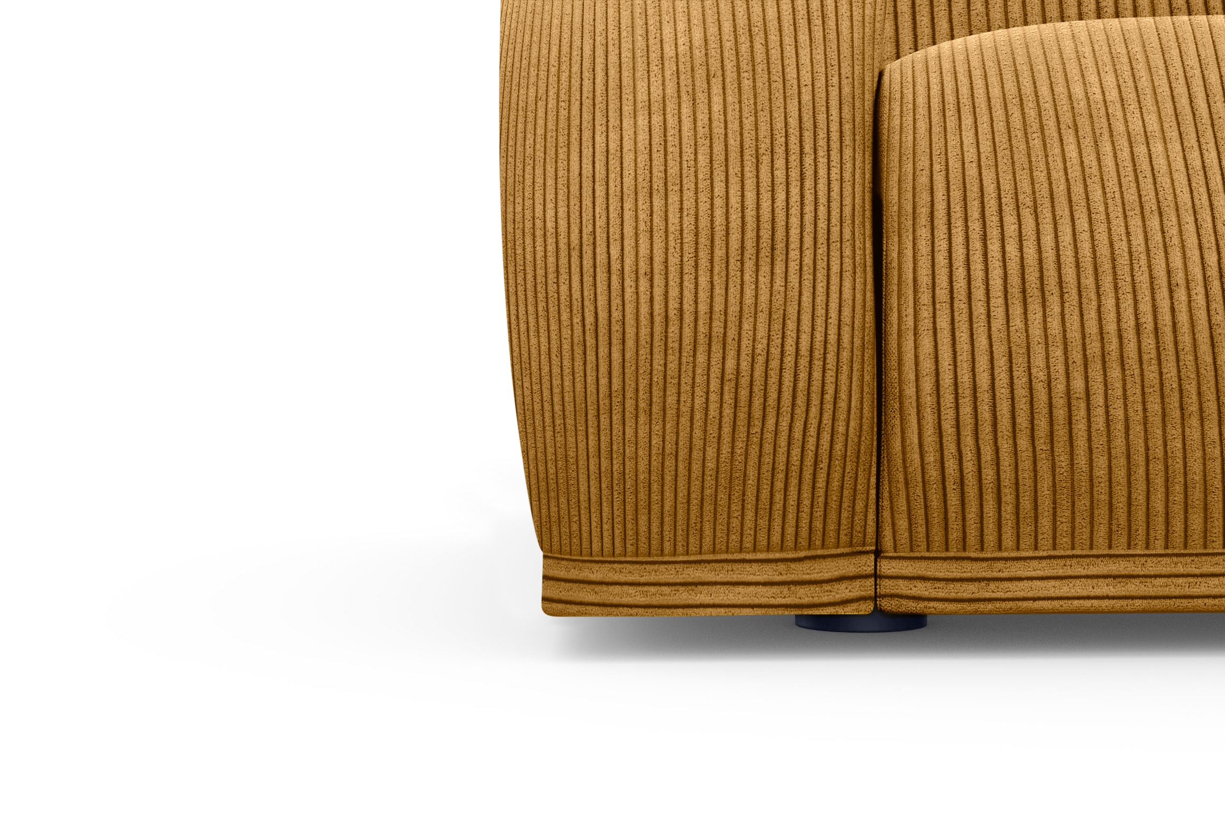 TRENDMANUFAKTUR Big-Sofa »Braga, mit hochwertigem Kaltschaum, Megasofa, in Cord erhältlich«, modernes Big-Sofa, Couch mit hohem Sitzkomfort, 254/72/107 cm (B/H/T)