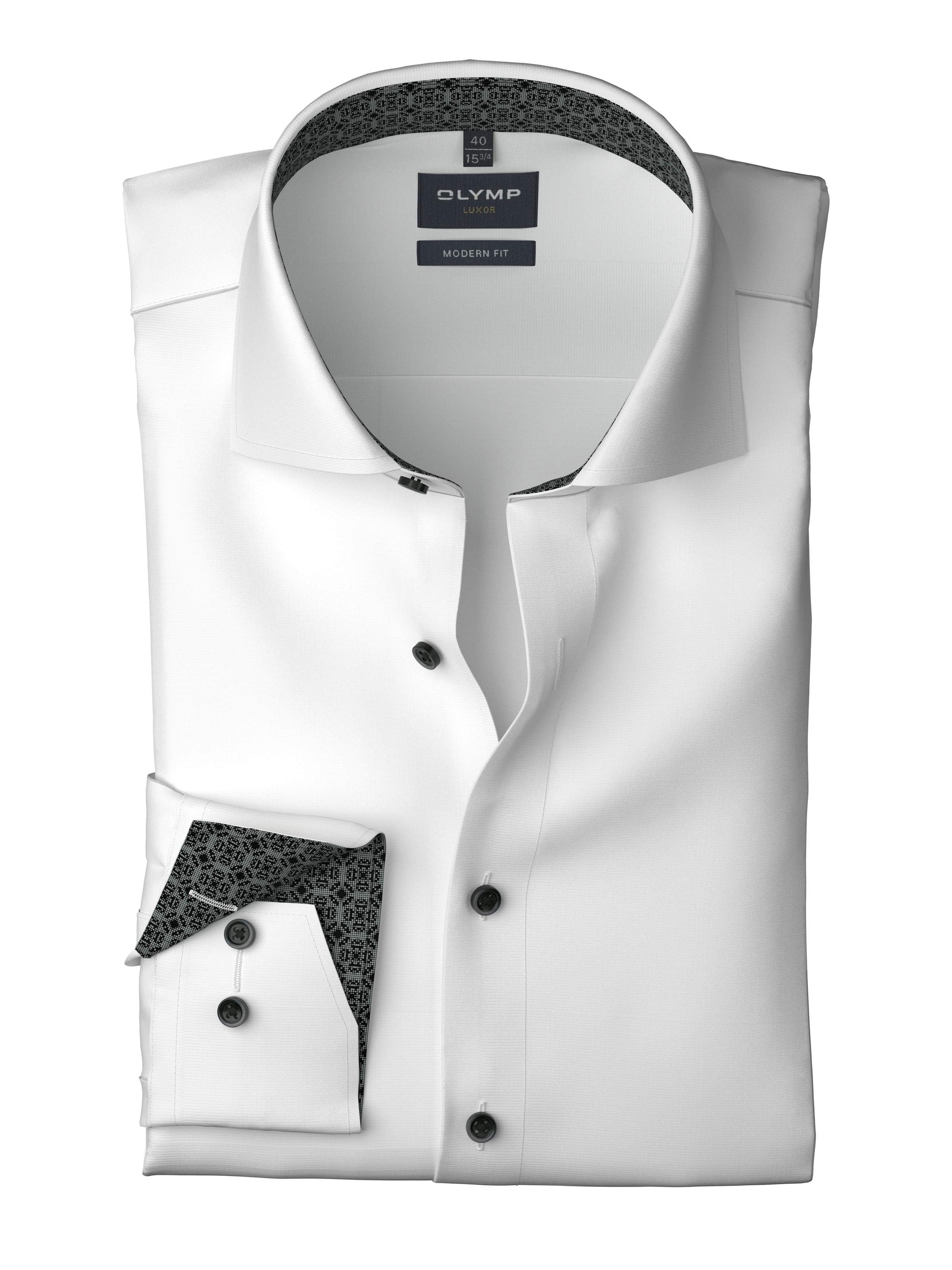 OLYMP Langarmhemd "Luxor modern fit", Global-Kentkragen, Businesshemd, mode günstig online kaufen