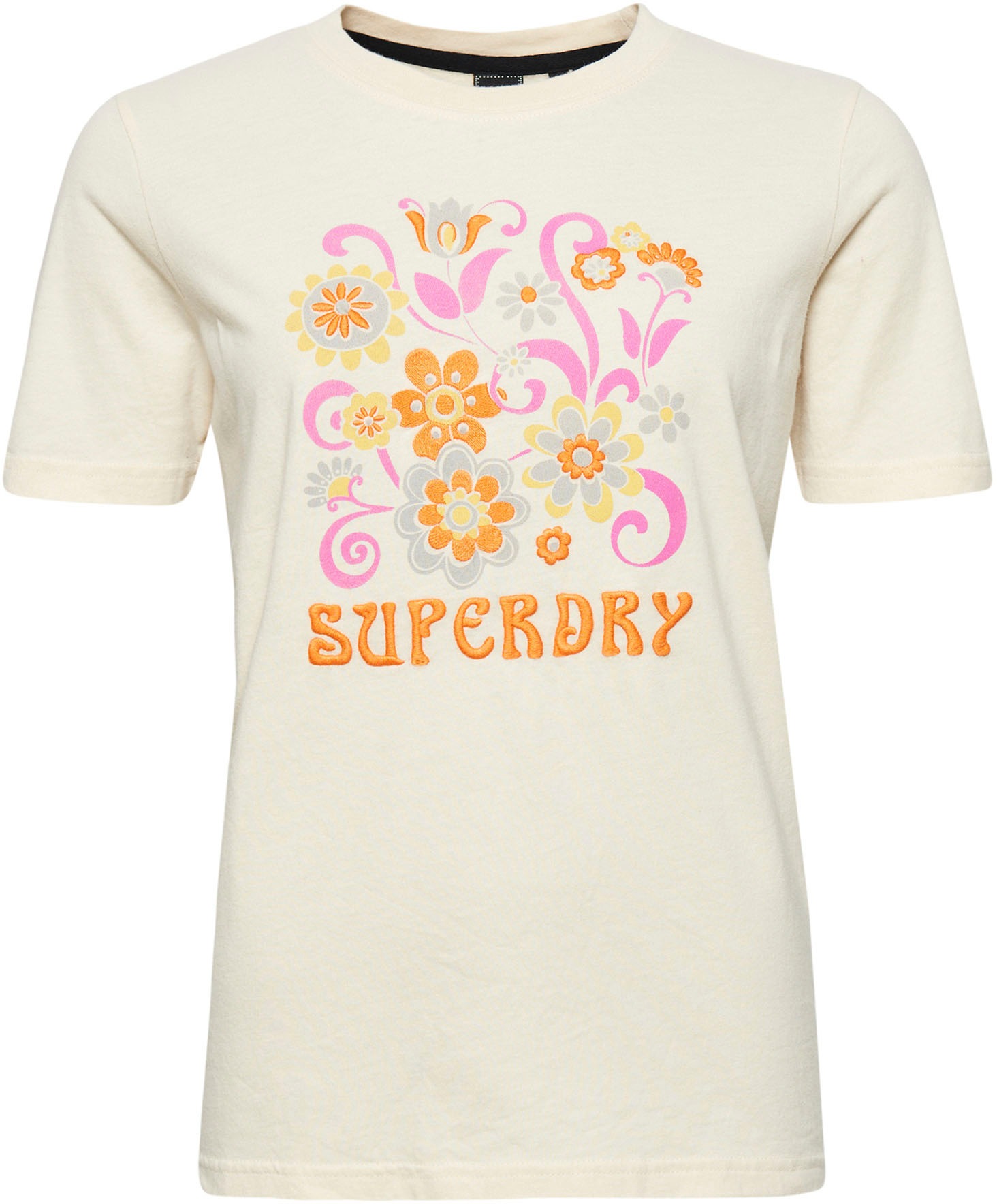 Superdry Rundhalsshirt »W1011160A/VINTAGE BRAND« BAUR | online kaufen