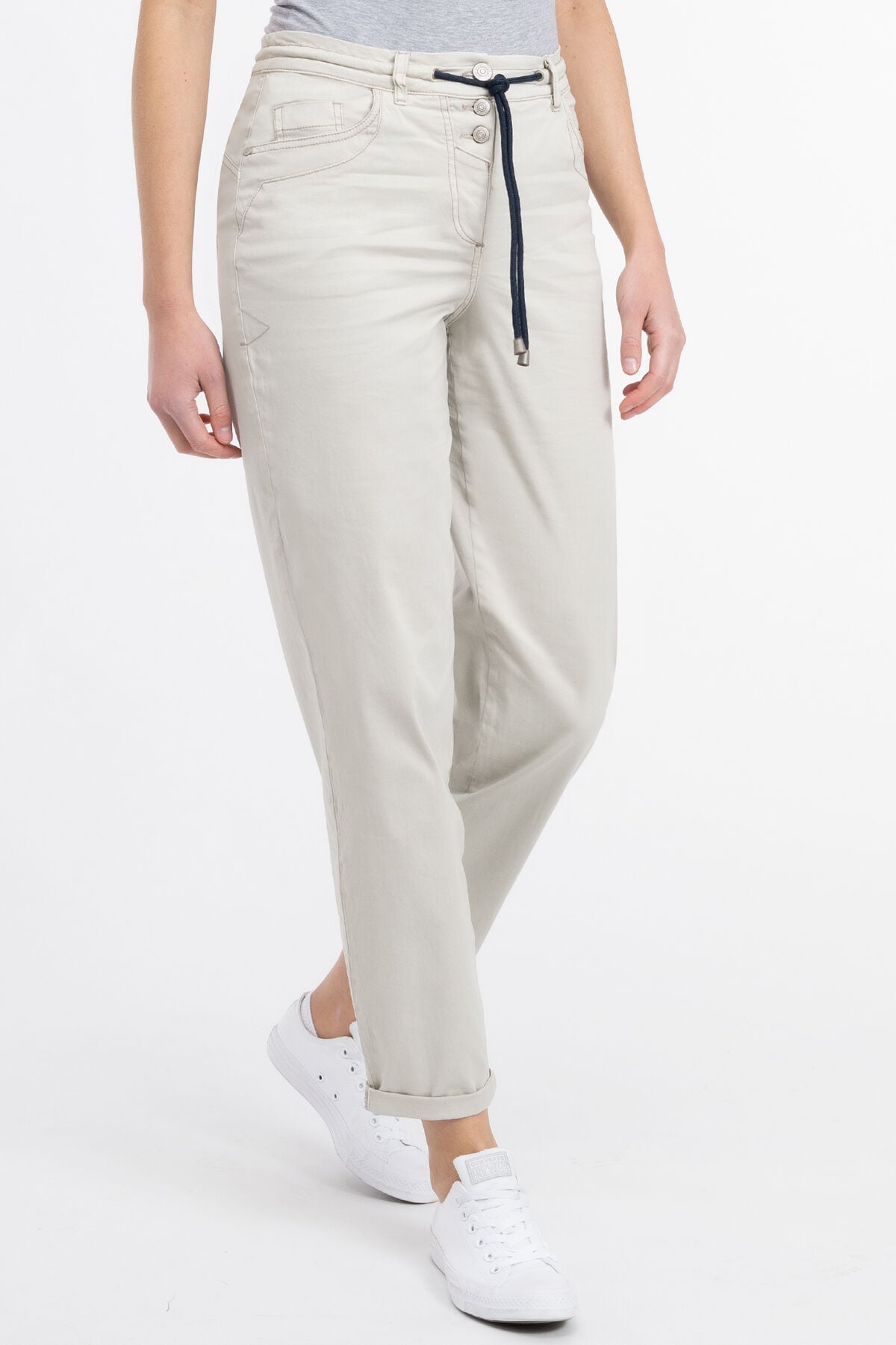 Stoffhose »ANOUK«, mit Jogpants-Charakter