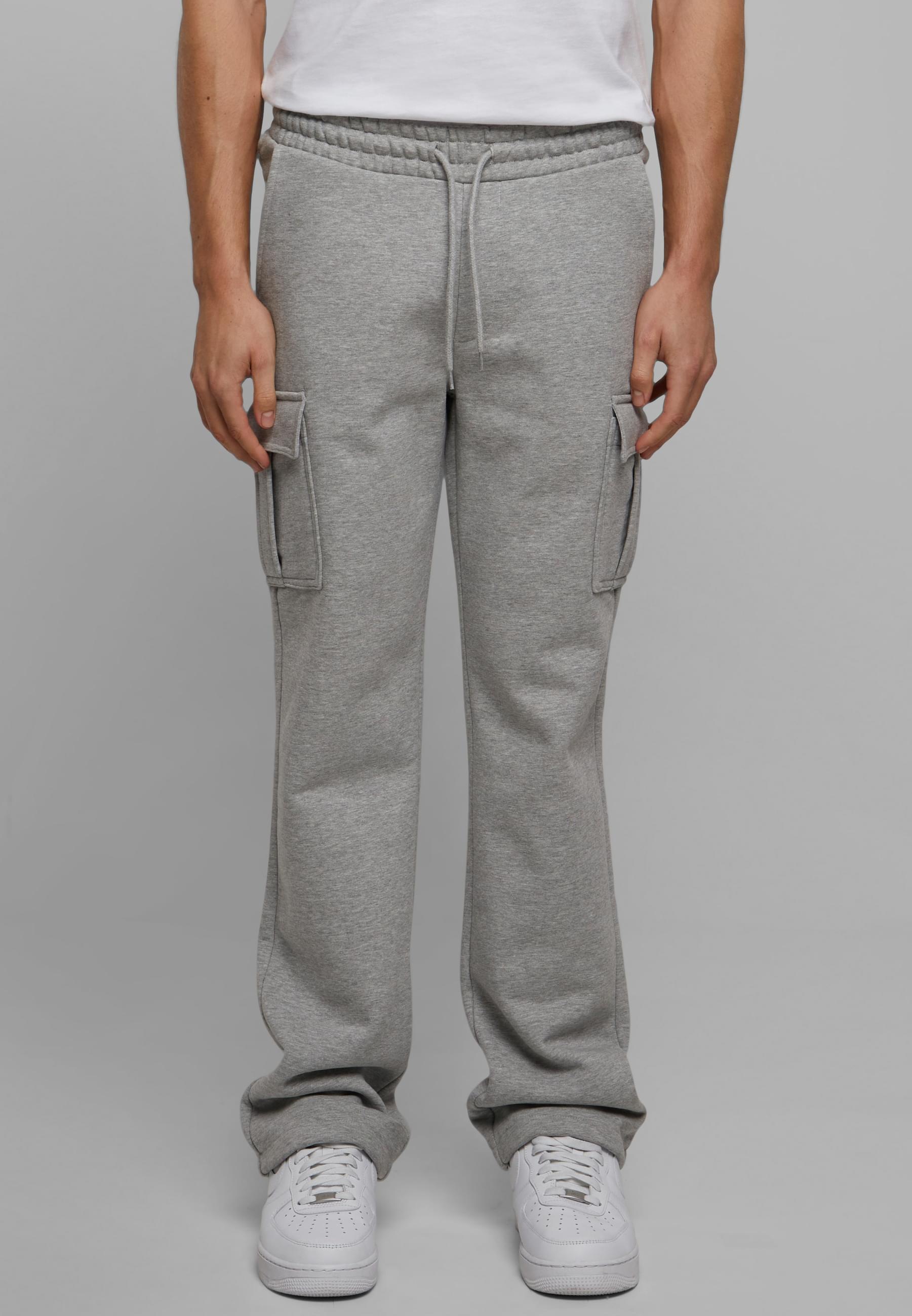 URBAN CLASSICS Cargohose »Urban Classics Herren Heavy Straight Leg Cargo Sweatpants«, (1 tlg.)