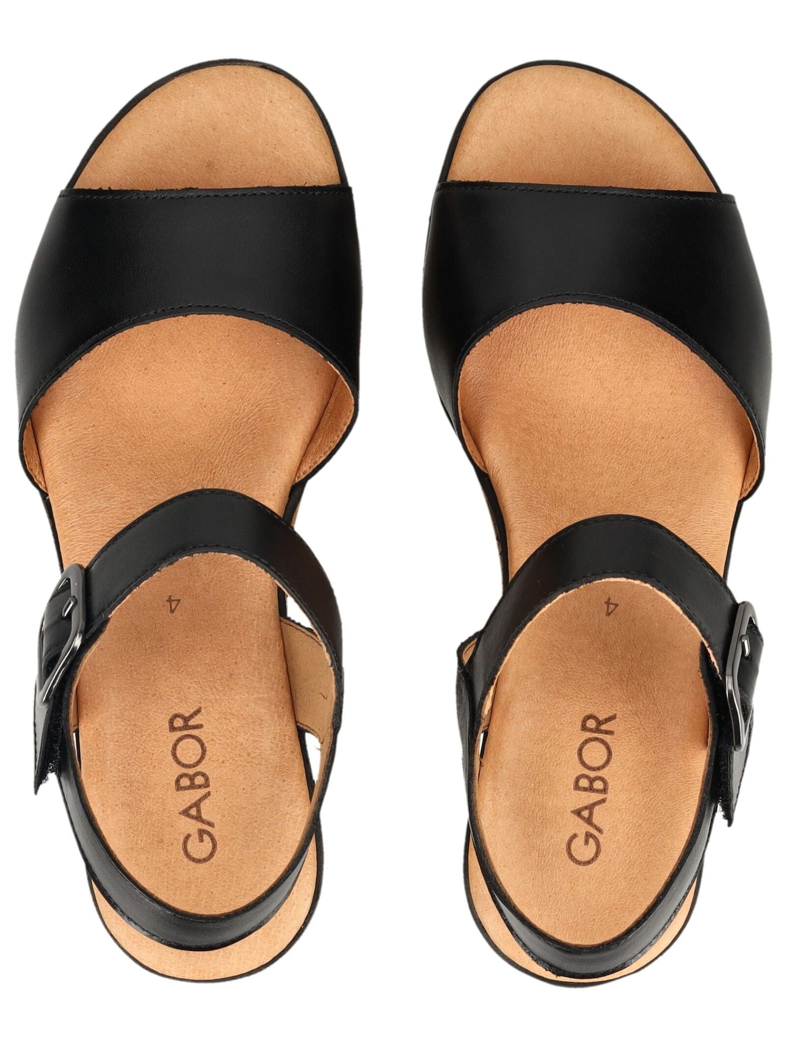 Gabor Keilsandalette »Gabor Sandalen Leder«