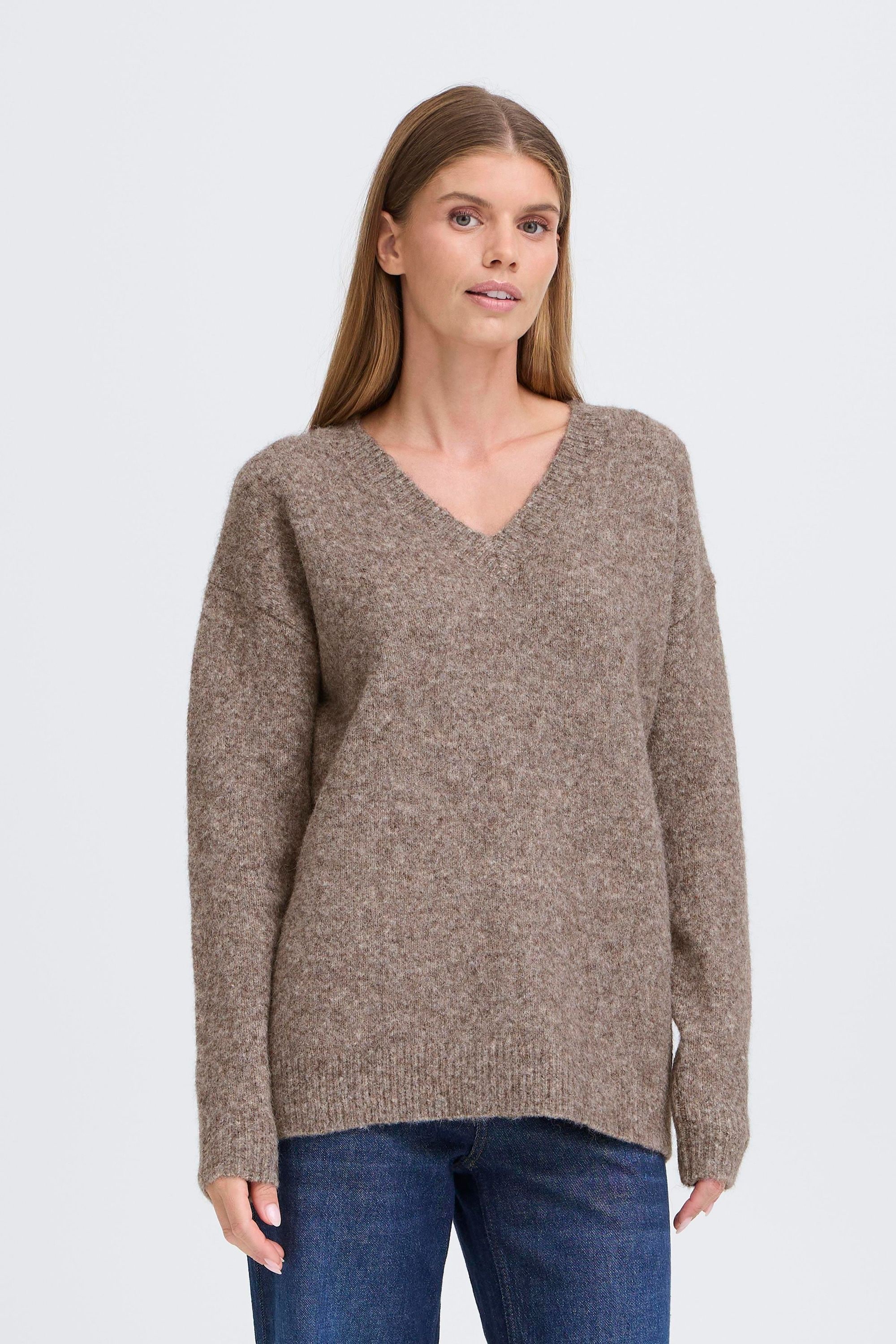 OXMO V-Ausschnitt-Pullover »V-Ausschnitt-Pullover OXISELMA«