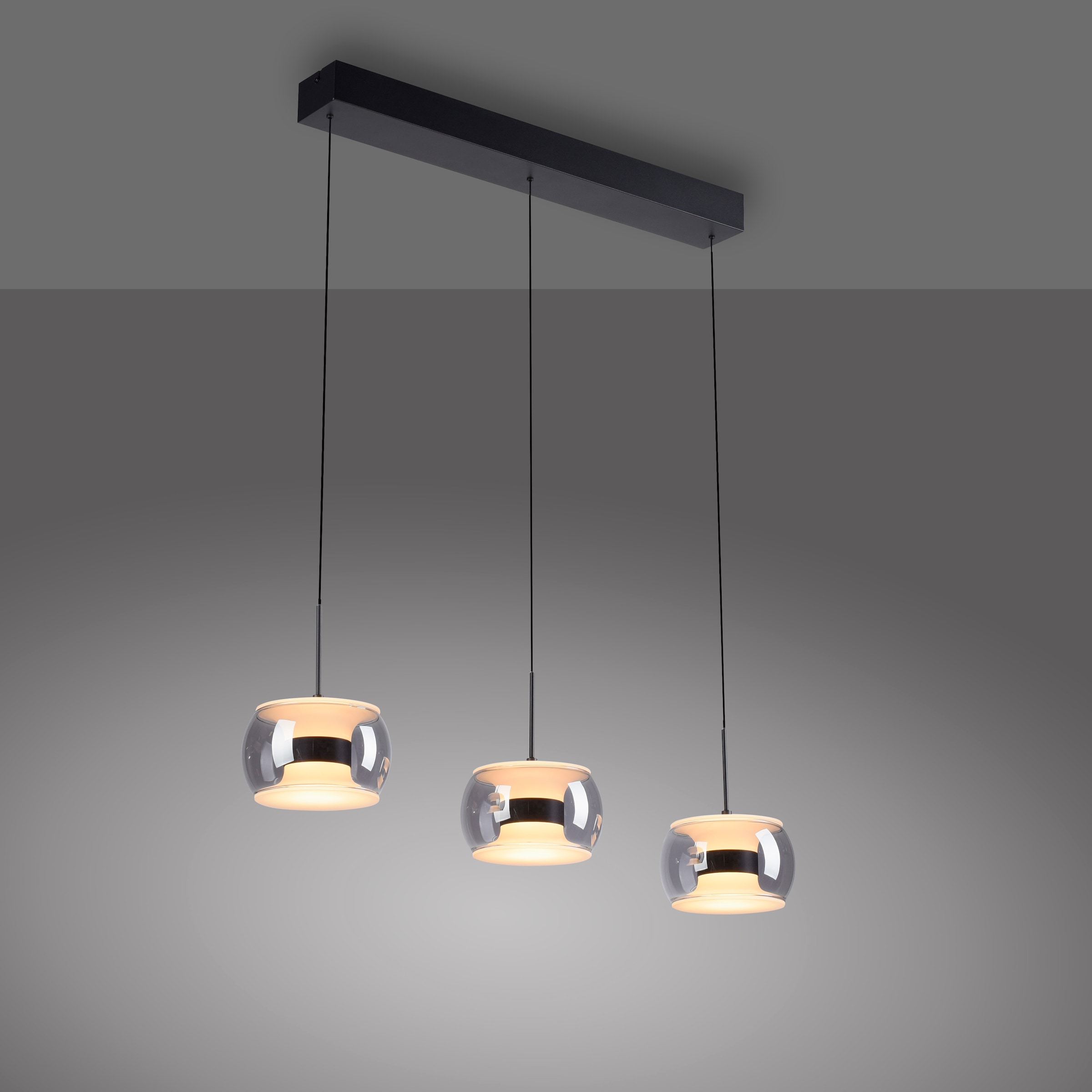 Paul Neuhaus LED Pendelleuchte »FUMEA« LED-Board 1 Stk. warmweiß - kaltweiß Comfort Lift, CCT(2200-5000K), 3-Stufen-Dimmung per Wandschalter