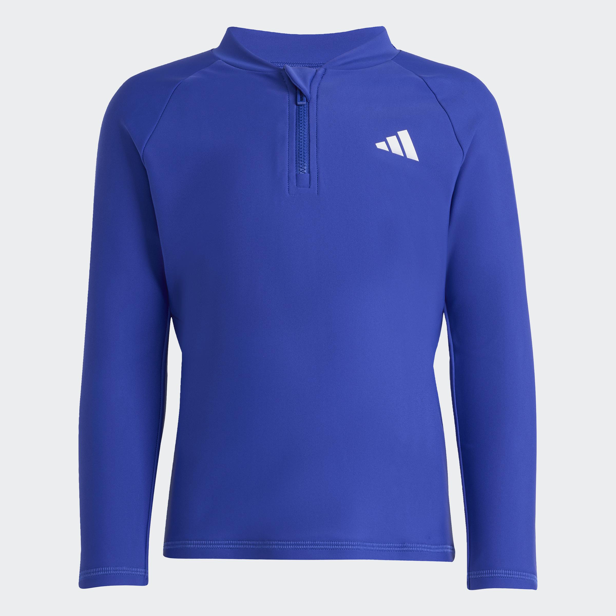 adidas Performance Bade-Shirt "KIDS RASHGUARD, LANGÄRMELIG, REISSVERSCHLUSS" Kinder Bade-Shirt, im sportlichen Stil