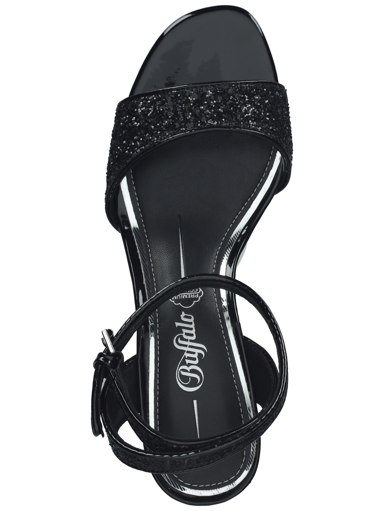 Buffalo Riemchensandale »Buffalo Sandalen Lederimitat«