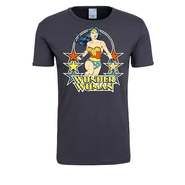 Black Friday LOGOSHIRT T-Shirt »Wonder Woman – Stars«, mit lizenziertem  Originaldesign | BAUR