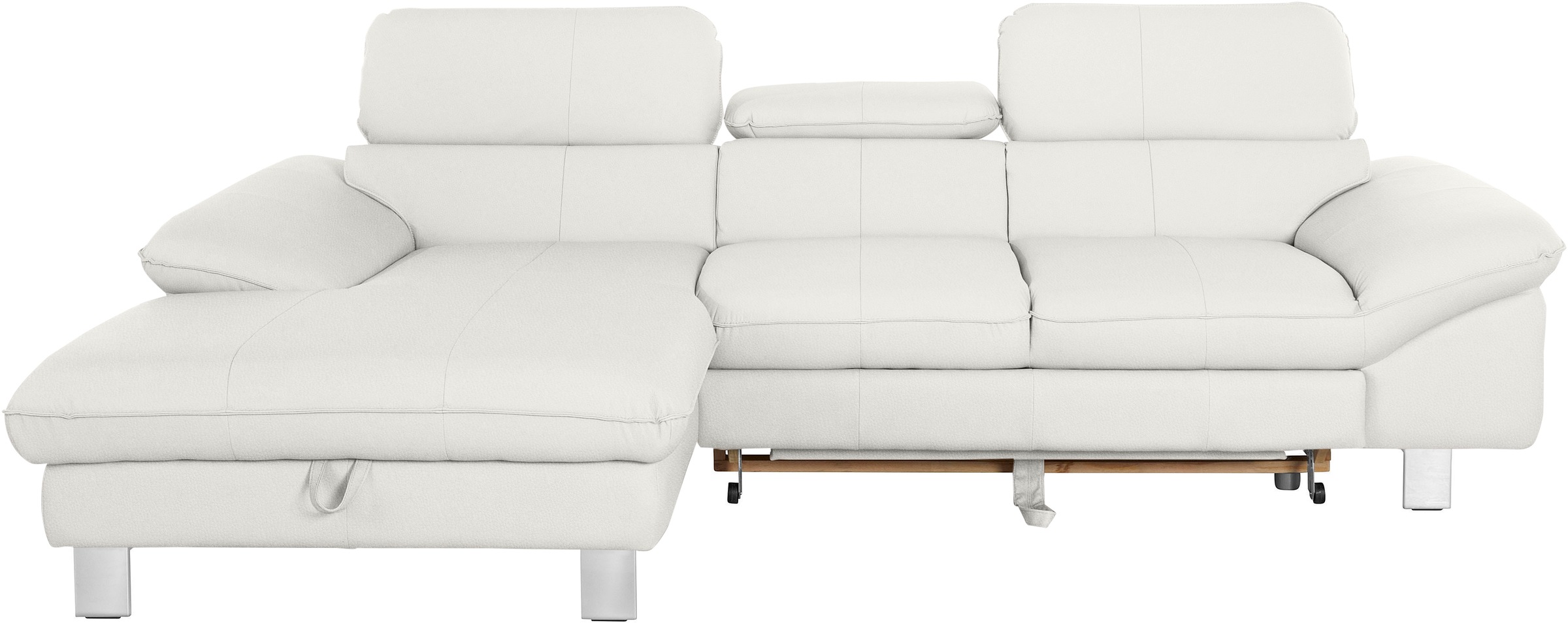 COTTA Ecksofa Driver, mit Kopfteilverstellung, wahlweise mit Bettfunktion günstig online kaufen