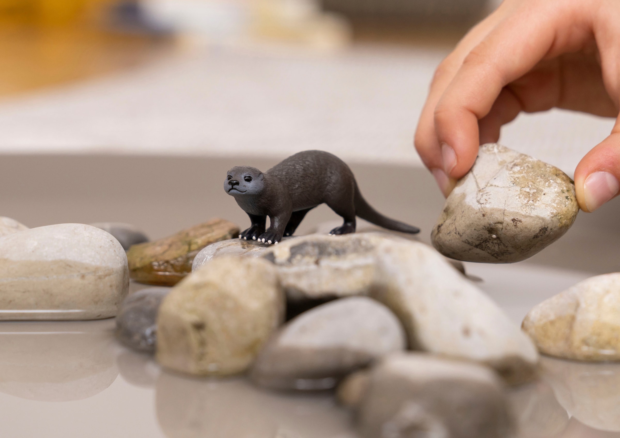 Schleich® Spielfigur »WILD LIFE, Fischotter (14865)«