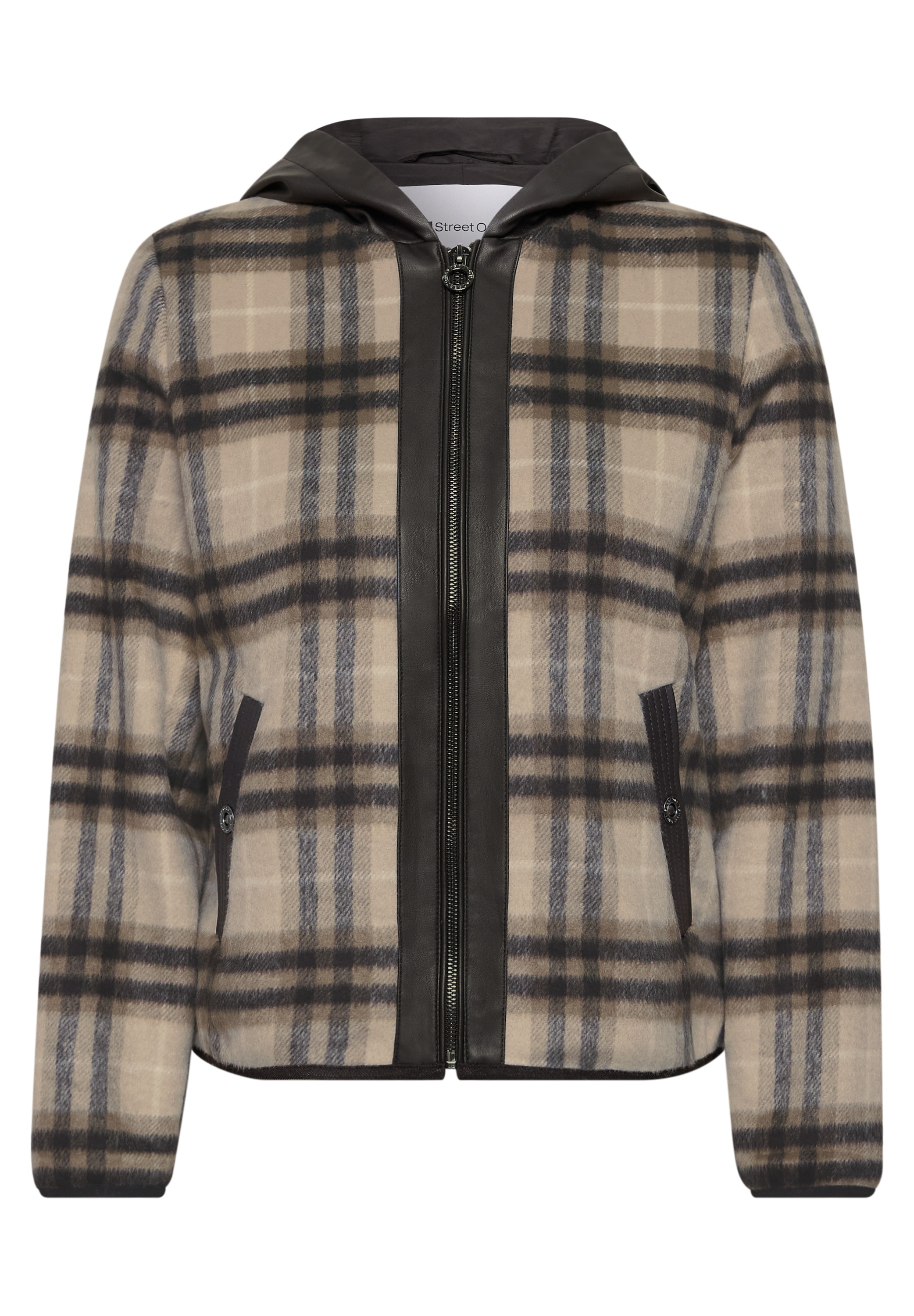 STREET ONE Kurzjacke mit Kapuze mit Kapuze