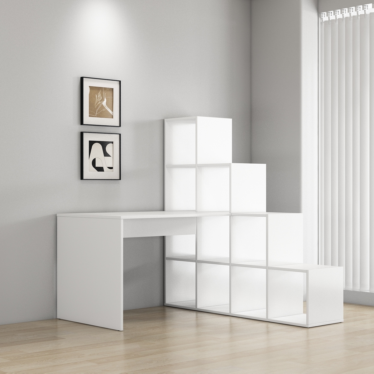 OTTO home Regal-Schreibtisch "Ciela", flexible Aufstellmöglichkeiten, wechs günstig online kaufen