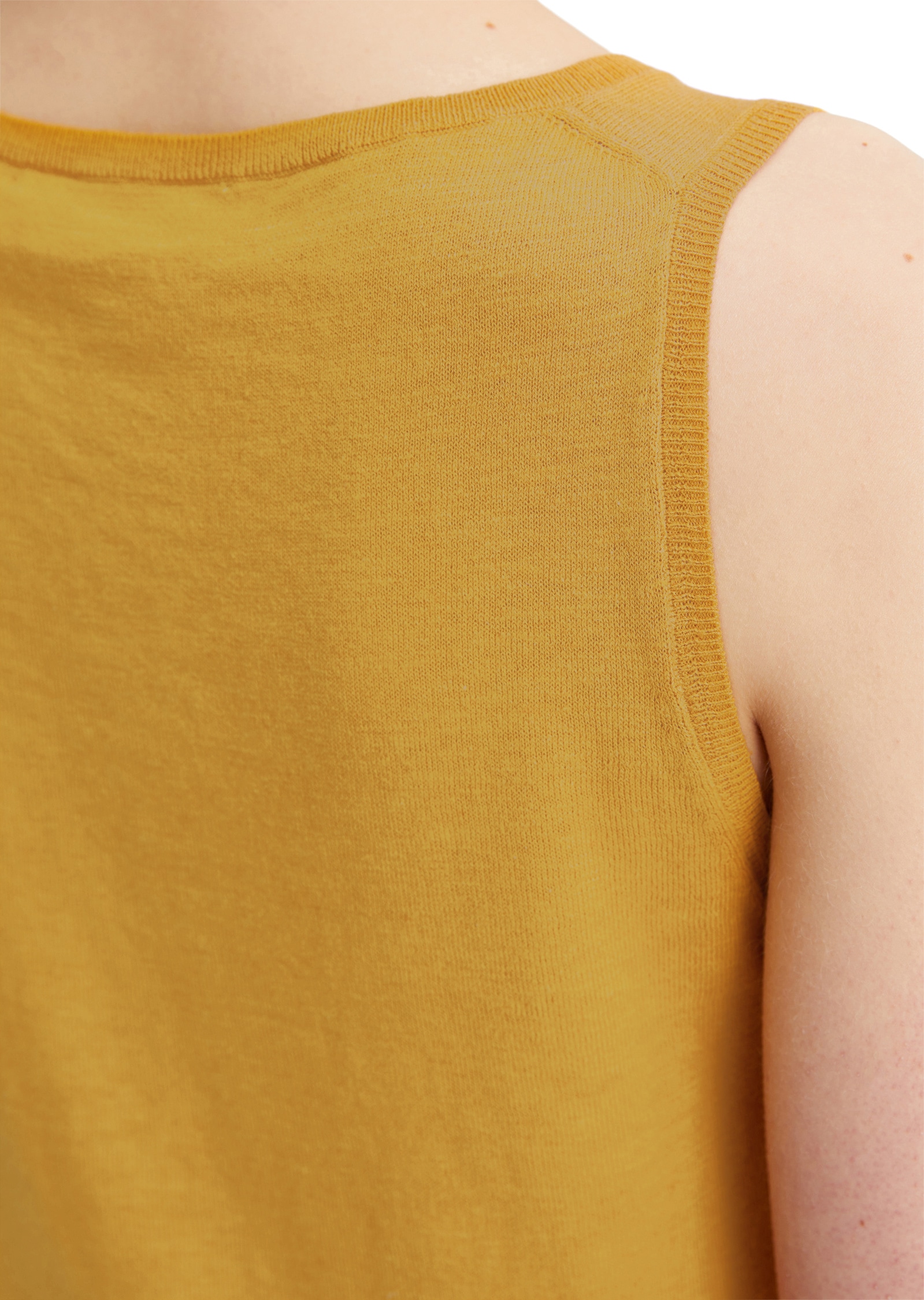 Marc O'Polo Strickpullover »aus Organic Cotton-Leinen-Mix«