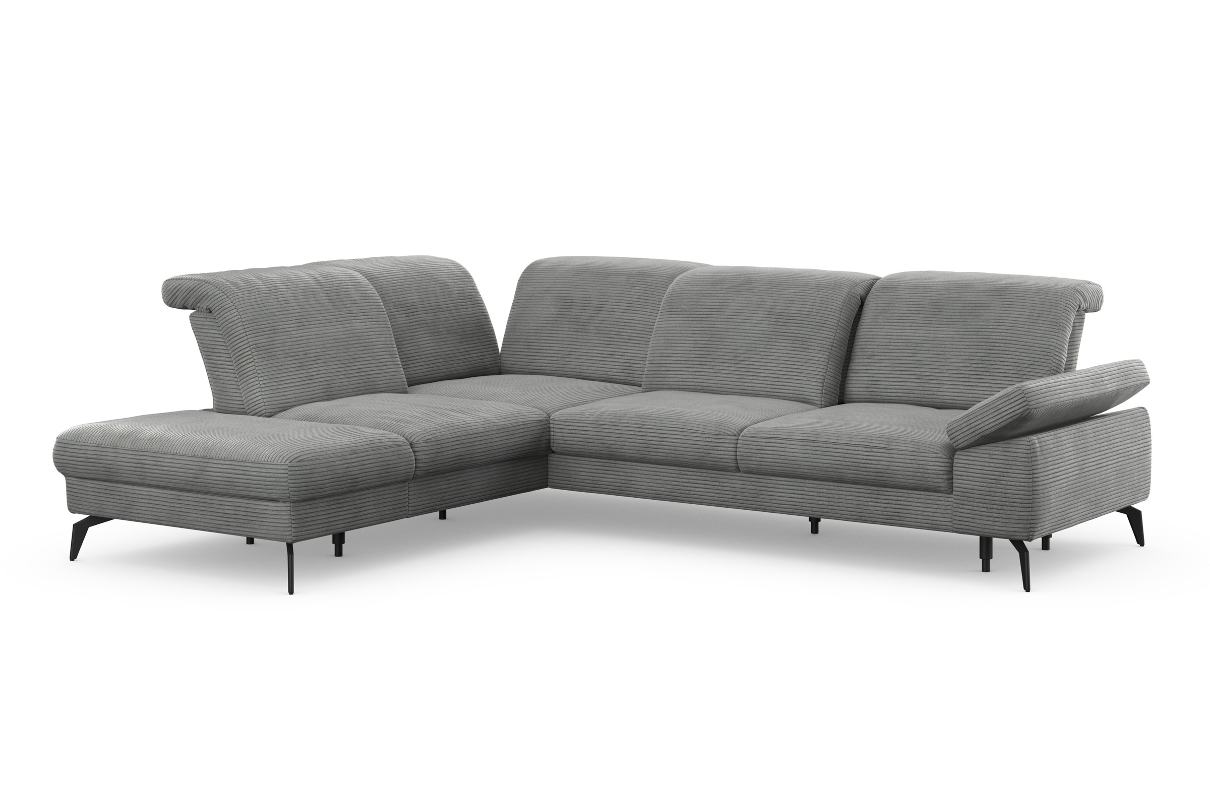 Thumbnail - sit&more Ecksofa "Cabana L-Form" Ottomane, wahlweise mit Sitztiefen-,Armlehnen- und Kopfteilfunktion