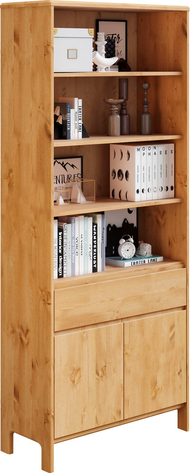 OTTO home Regal "Luven" Breite 82 cm, Massivholz günstig online kaufen