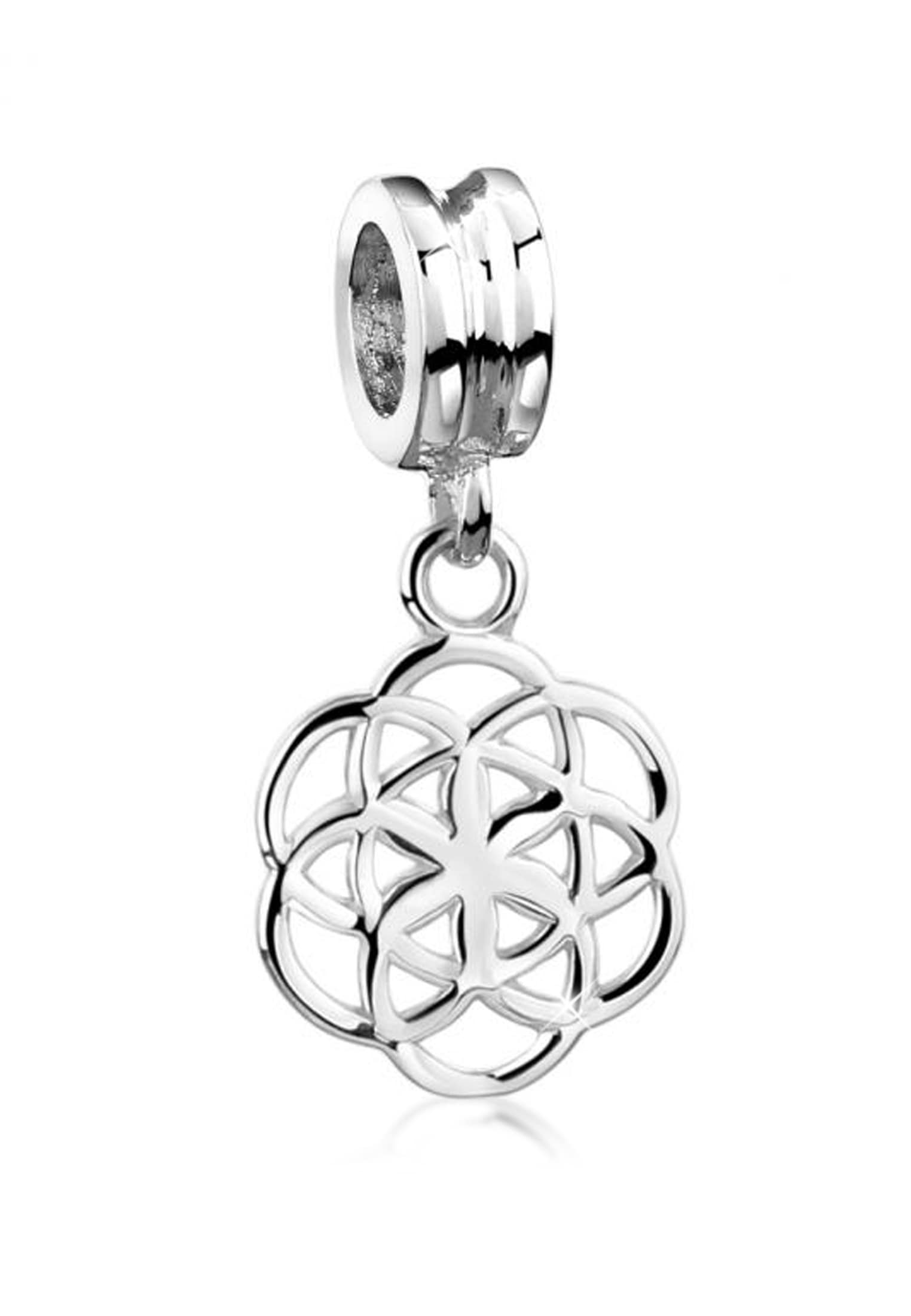 Nenalina Charm-Einhänger »Anhänger Bead Blume d...