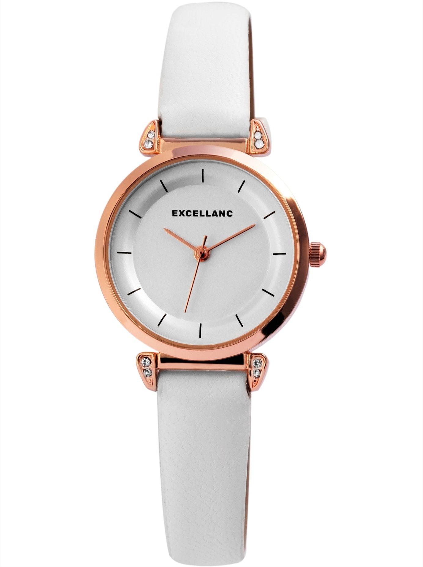 Quarzuhr LADY, weiß, Armbanduhren, Damen, Quarzuhr