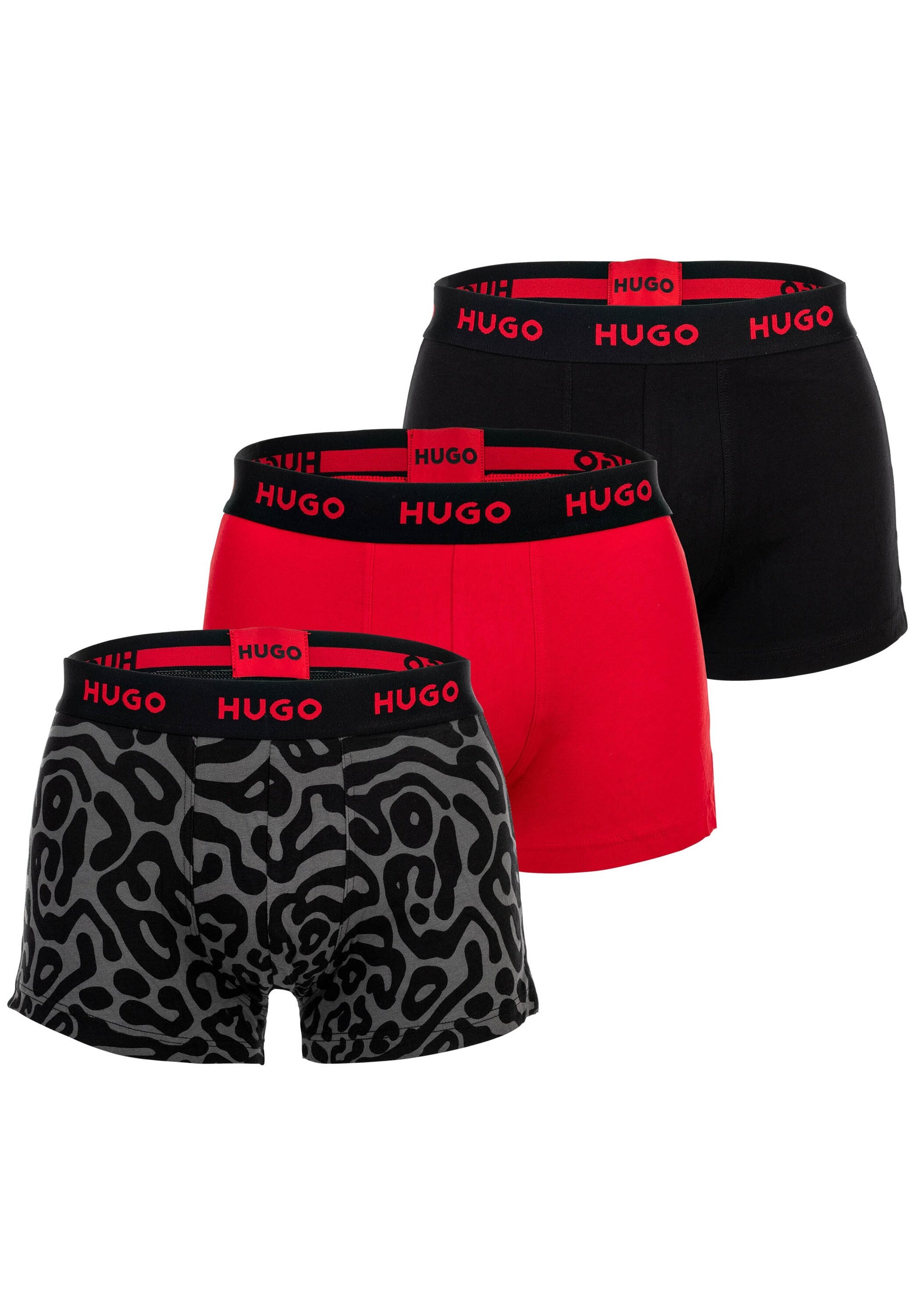 HUGO Boxershorts "Boxershort TRUNK TRIPLET DESIGN 3er Pack" günstig online kaufen