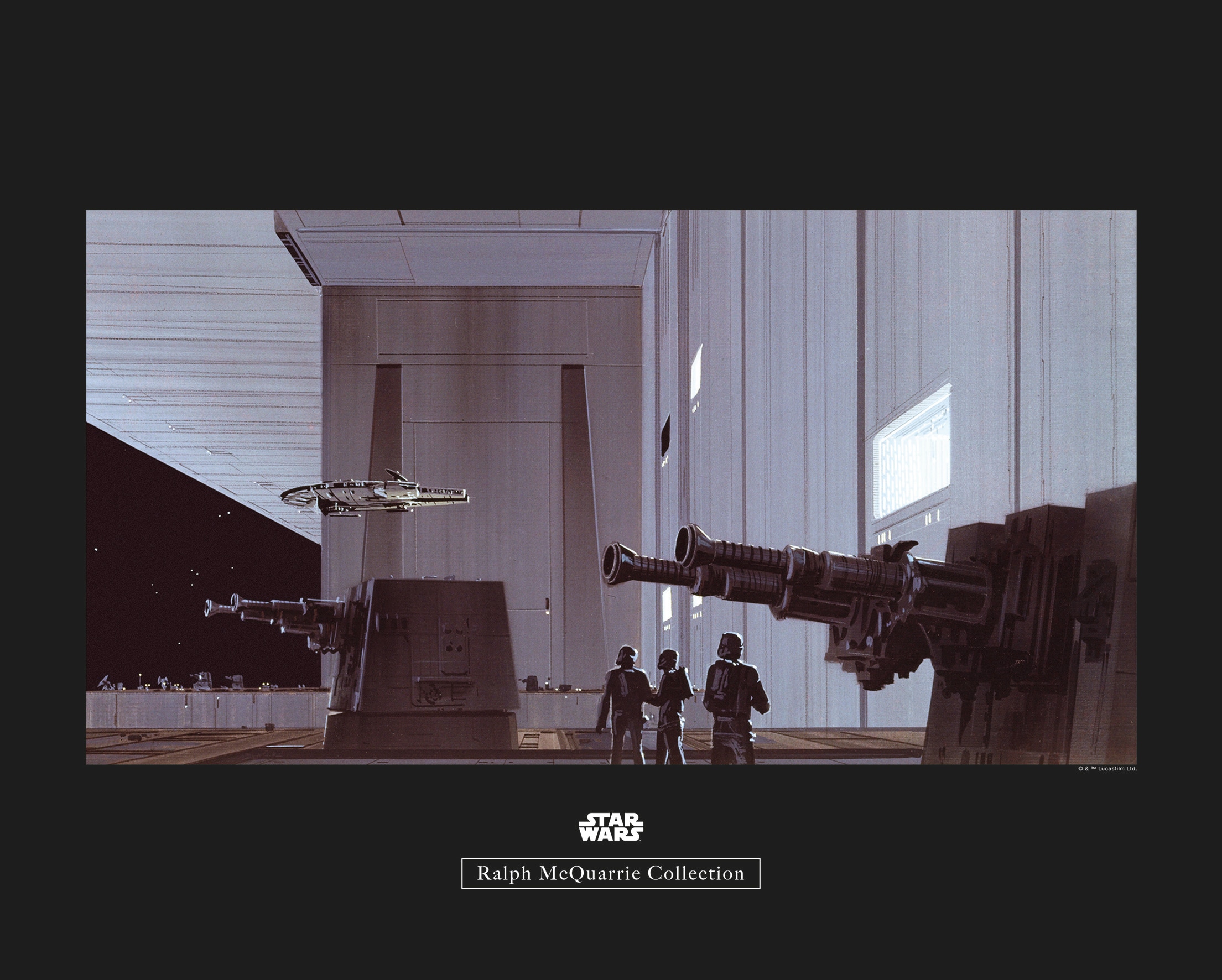 Komar Poster »Star Wars Classic RMQ Death St...