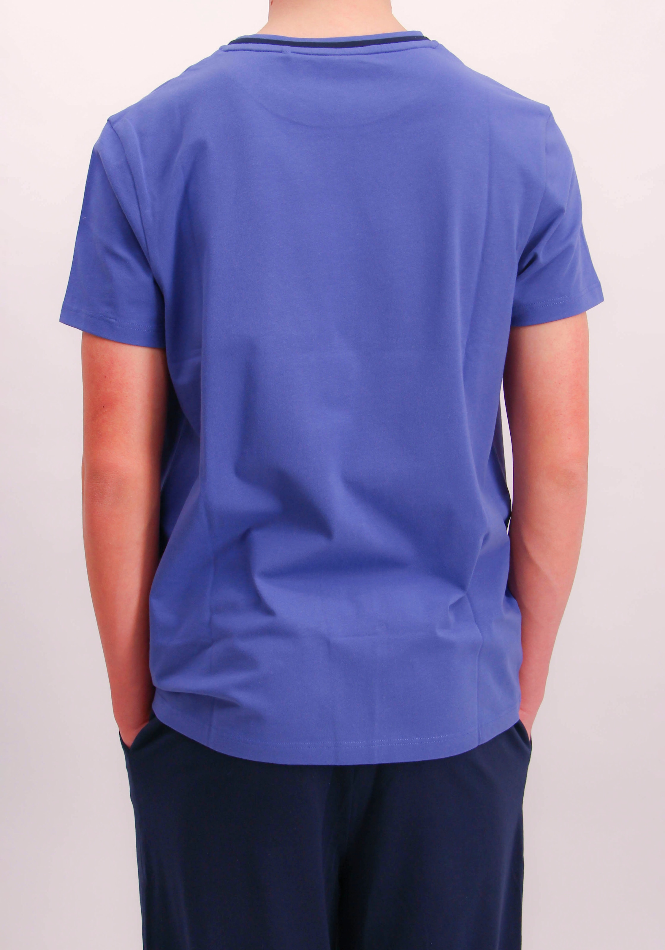 JOOP! Pyjamaoberteil »T-Shirt« 1 Stk. Kontrastfarbiger Halsausschnitt