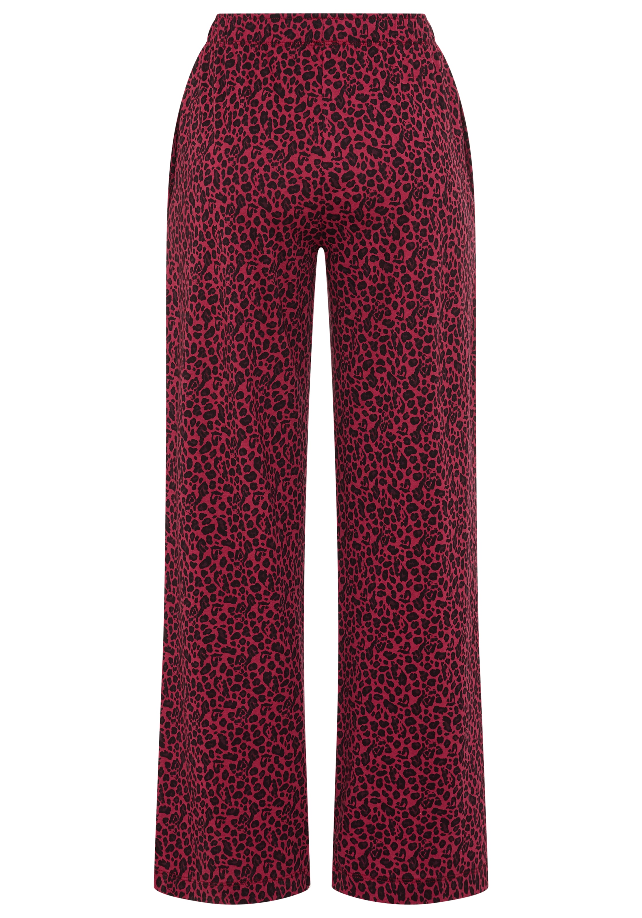 s.Oliver Pyjamahose  mit weitem Bein