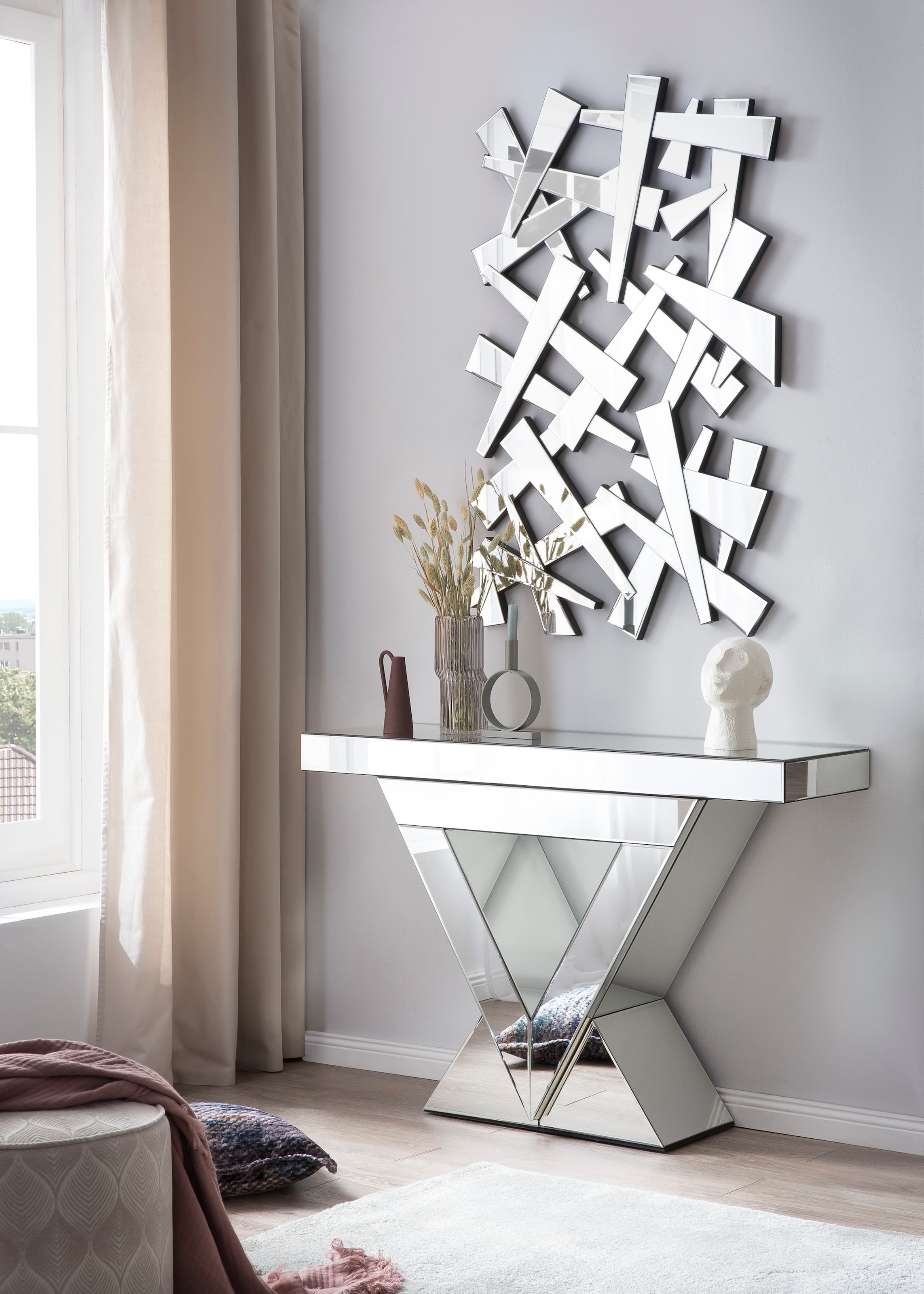 SalesFever Konsolentisch "Design Konsole für Ihren Eingangsbereich" verspie günstig online kaufen