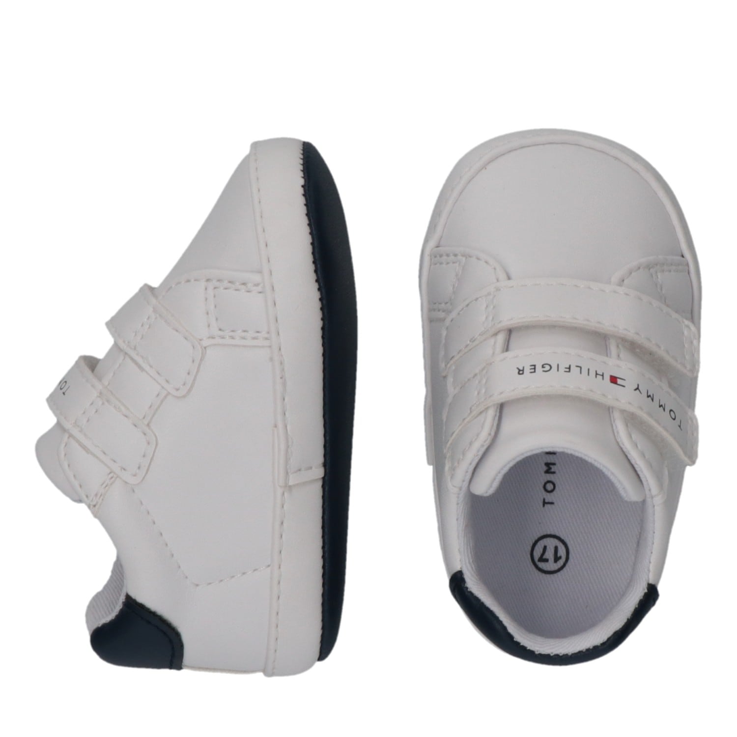 Tommy Hilfiger Lauflernschuh  Babyschuh, Klettschuh für Babys mit Logoverzierung