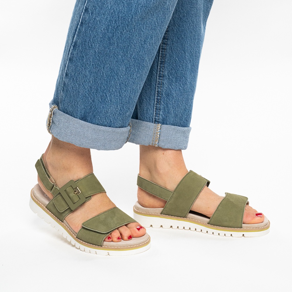 Ara Keilsandalette »KENT«  Riemchensandale mit Zierschnalle, in Komfortweite G (= weit)