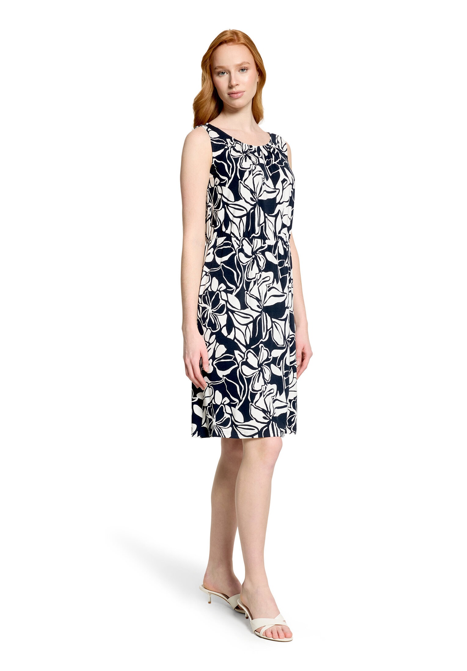 Betty Barclay Sommerkleid »Damen mit Rundhalsausschnitt« Ohne Tasche