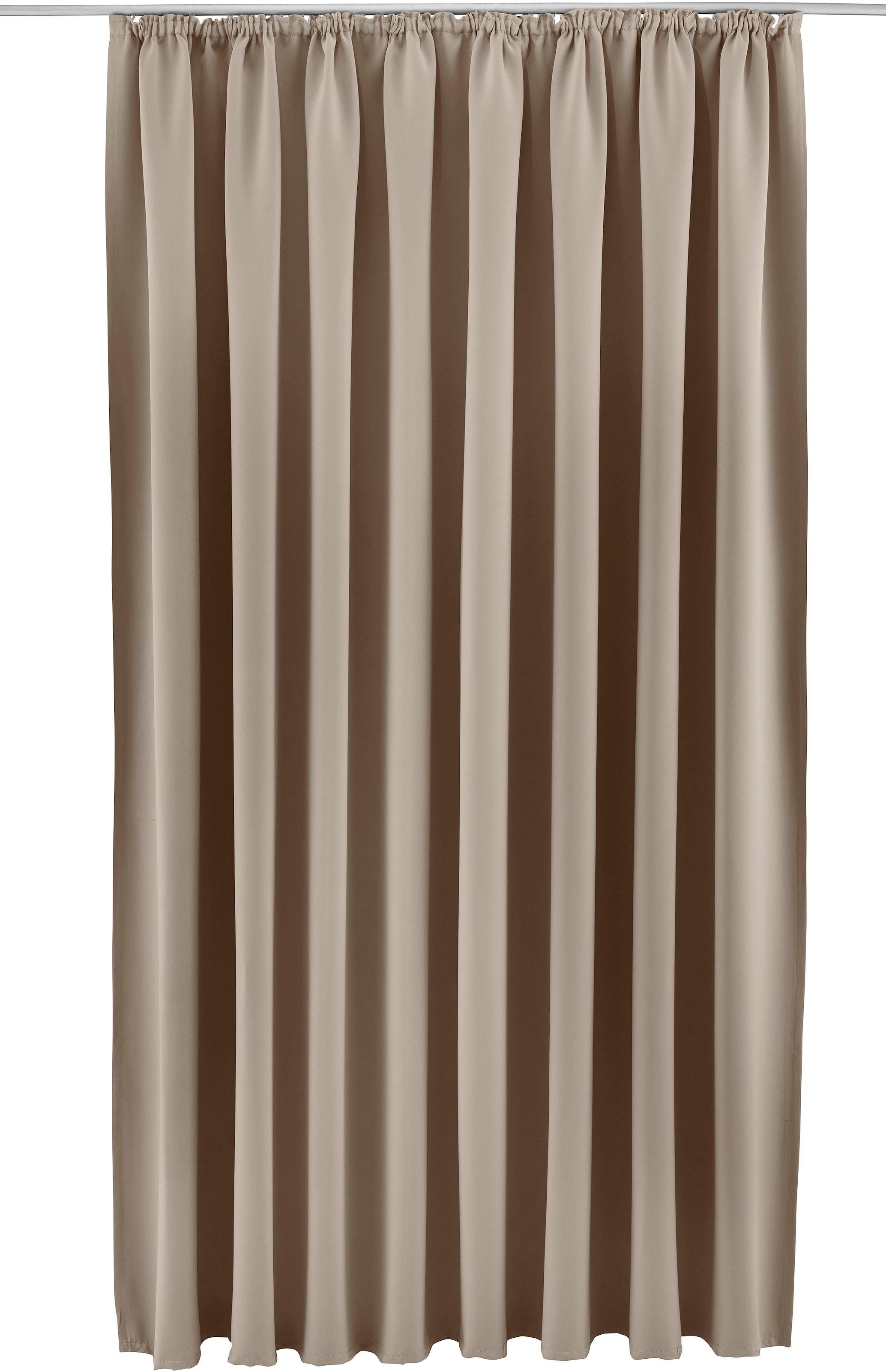 my home Verdunkelungsvorhang »Solana«, (1 St.), Breite 280 cm, Überbreite,  einfarbig bestellen | BAUR