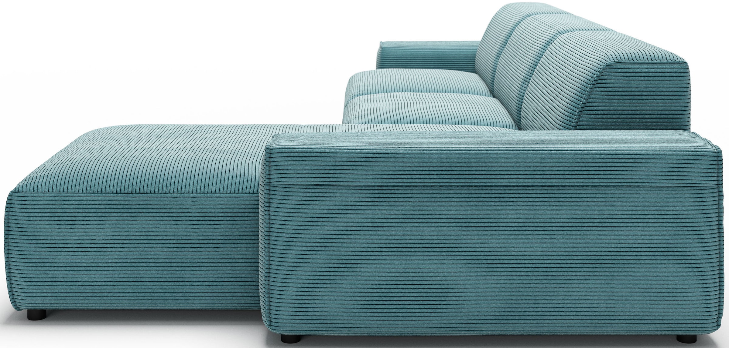 andas Ecksofa »Glimminge auch in Breitcord, Feincord, Bouclé + Easy care-Bezug«, L-Form, Breite 294, Zierkissen