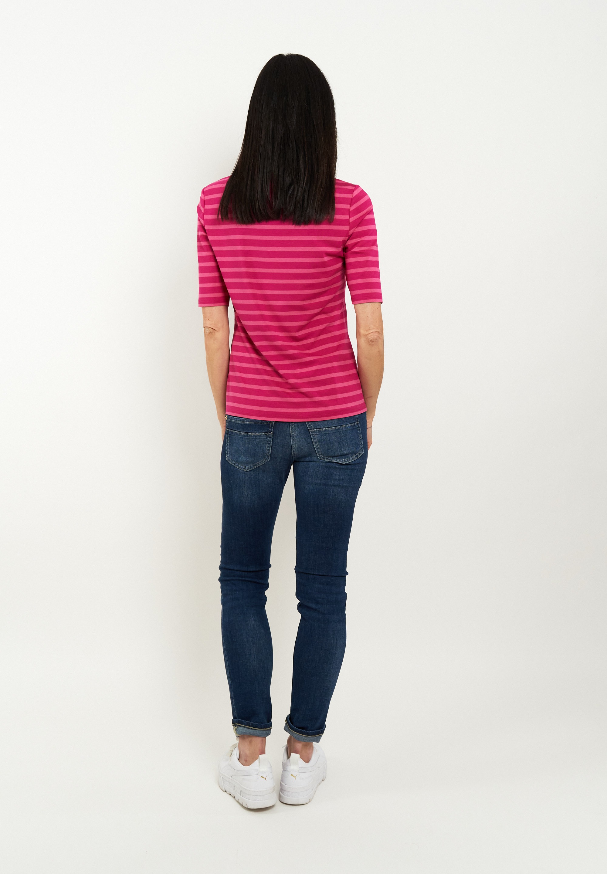 Seidel Moden T-Shirt, mit Streifenmuster, MADE IN GERMANY