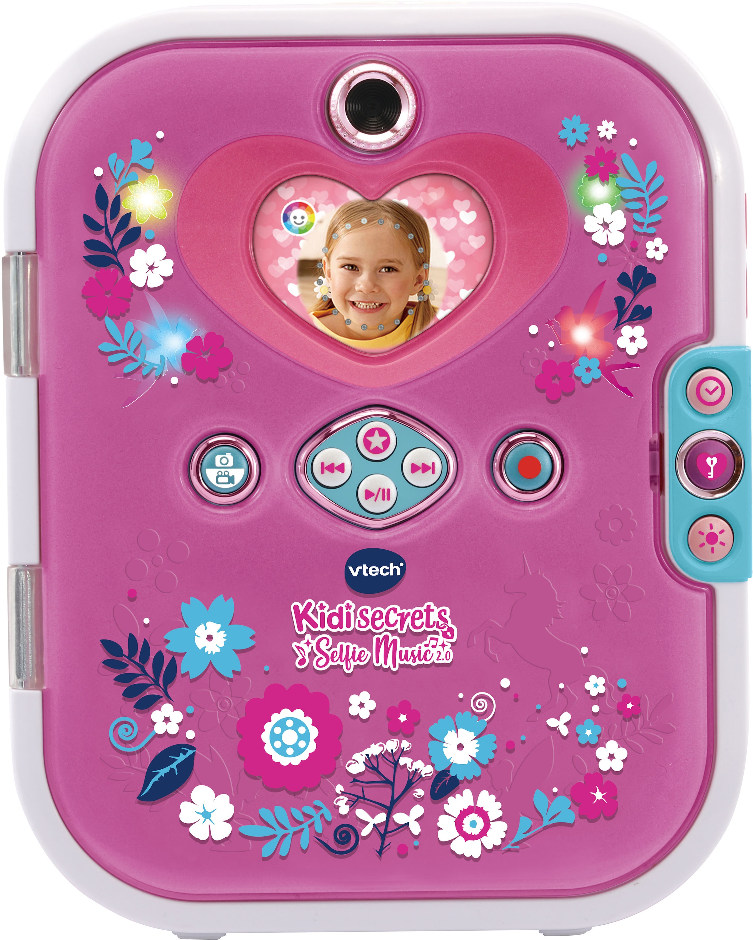 Vtech® Elektronisches Tagebuch »Kiditronics, KidiSecrets Selfie Music 2.0«