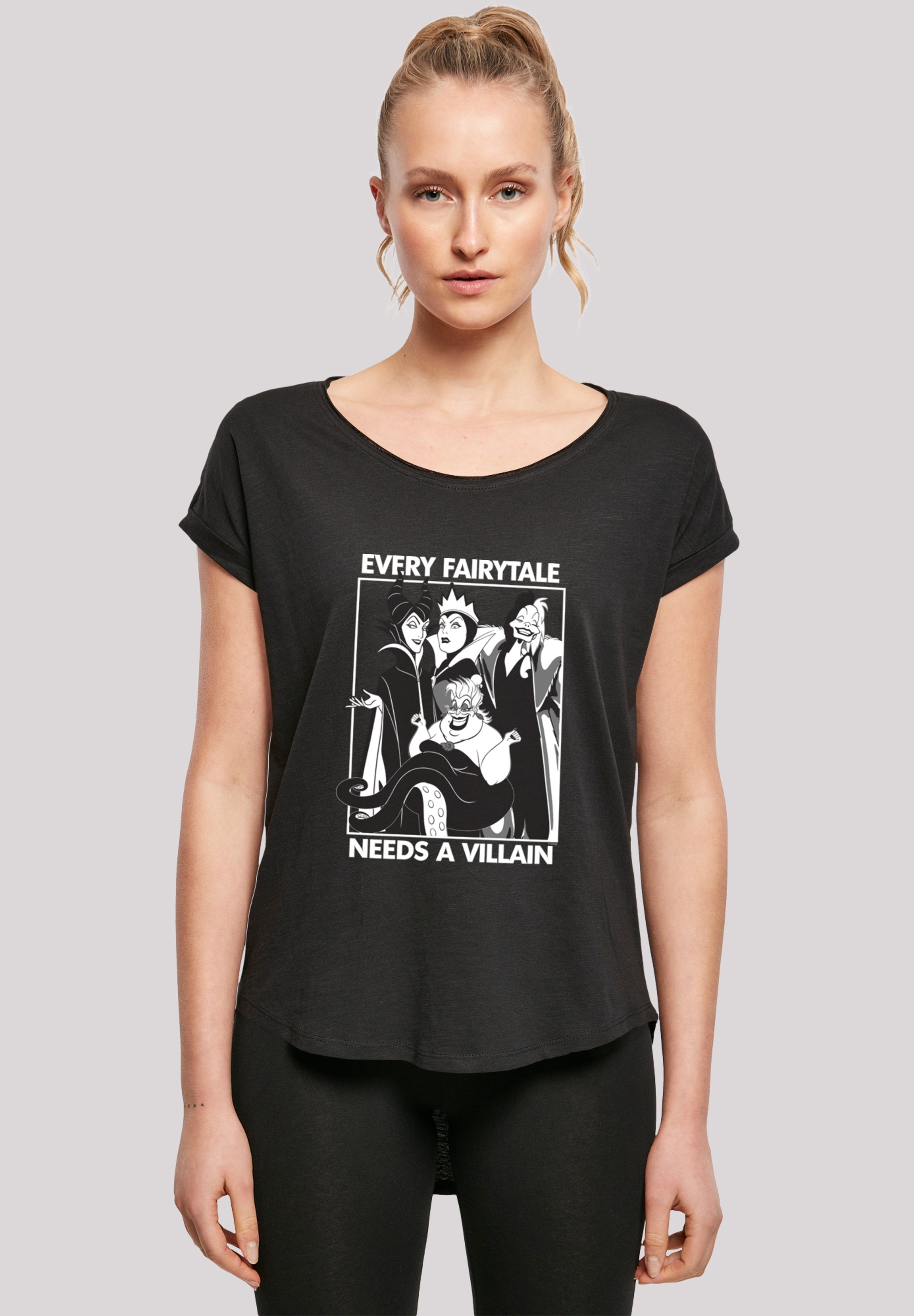 F4NT4STIC T-Shirt »Every Fairy Tale Needs A Villain«, Print für kaufen |  BAUR