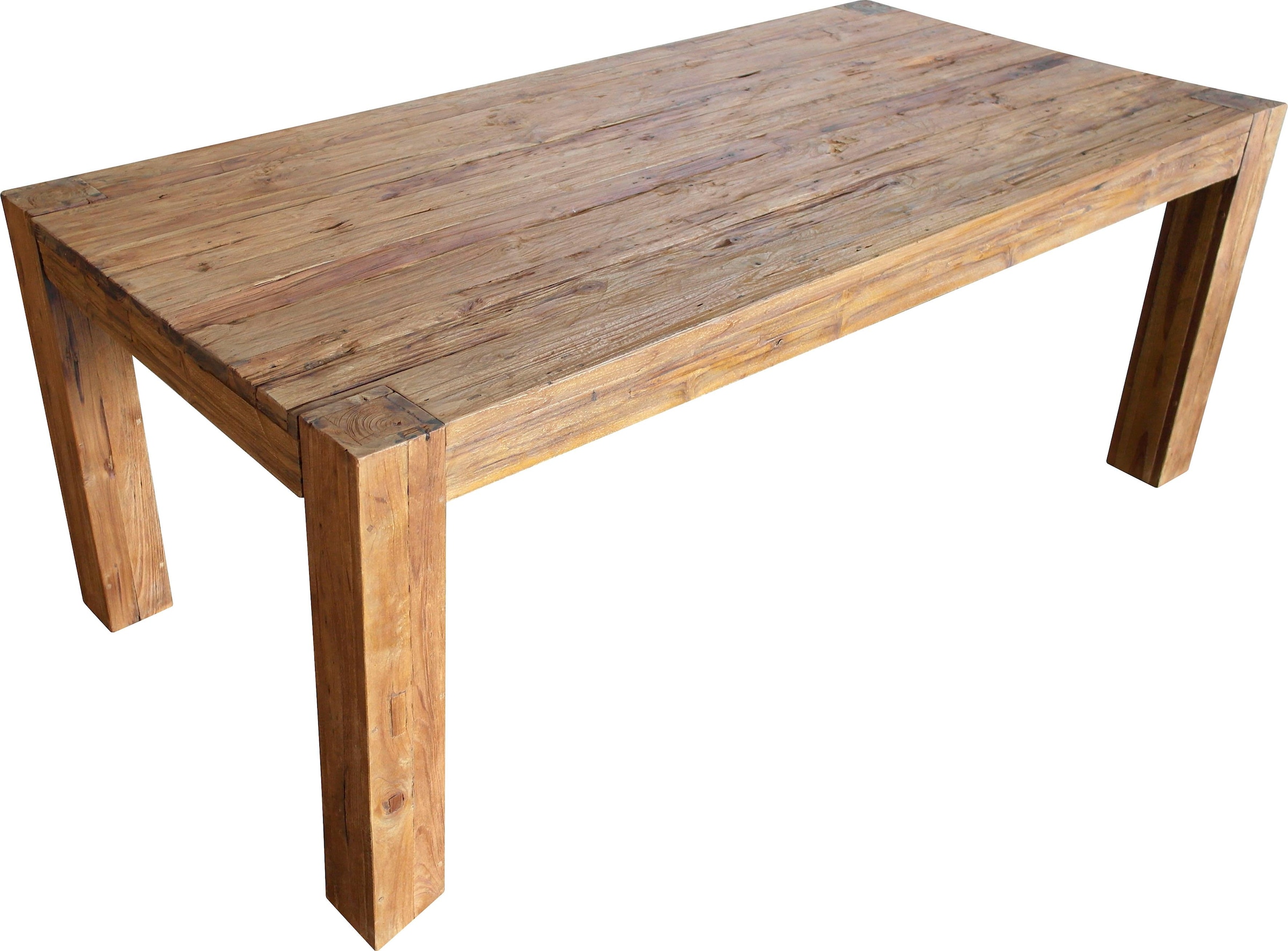 SIT Esstisch »Banda«, aus recyceltem Teakholz, Shabby Chic, Vintage