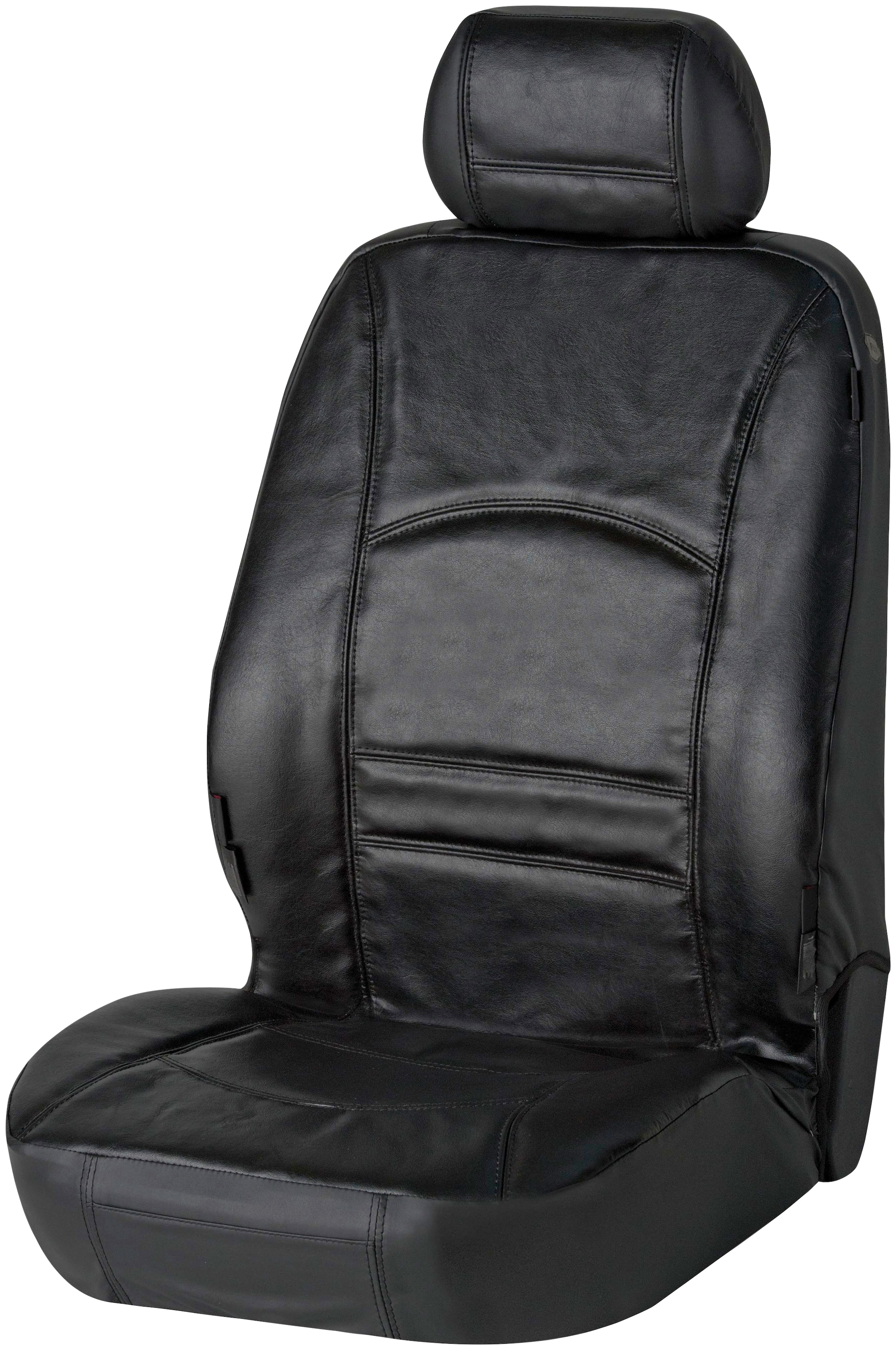 Black Friday WALSER Autositzbezug Sitzfläche »Ranger aus tlg.), schwarz«, BAUR | Rindsleder (1