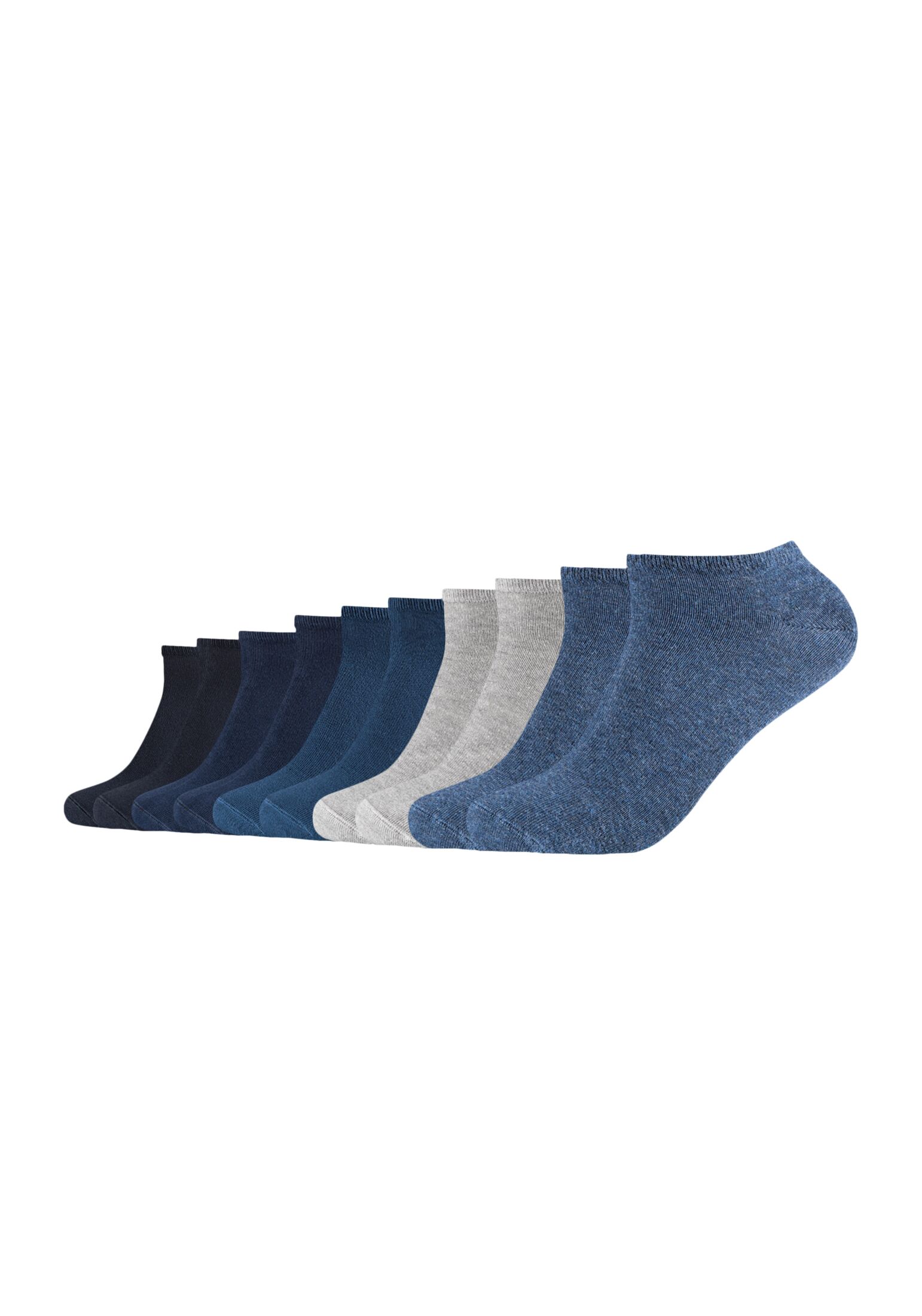 s.Oliver Sneakersocken "10er Pack" Unisex Sneakersocken aus natürlicher Baumwolle
