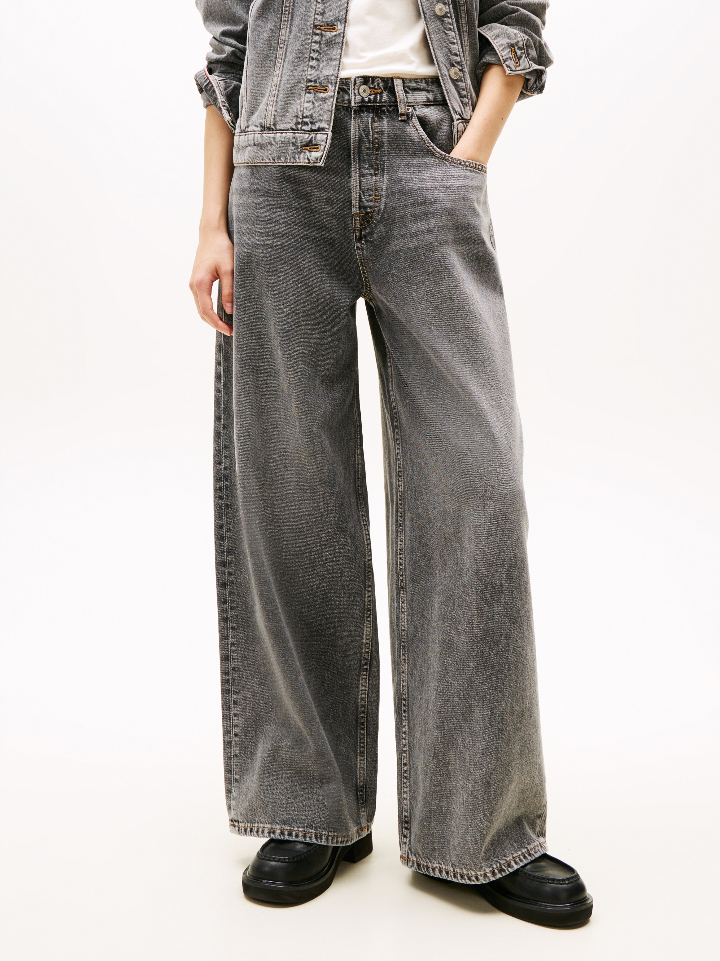 Tommy Jeans Loose-fit-Jeans "CHARLIE MR LOOSE WIDE RWB DI6078" günstig online kaufen