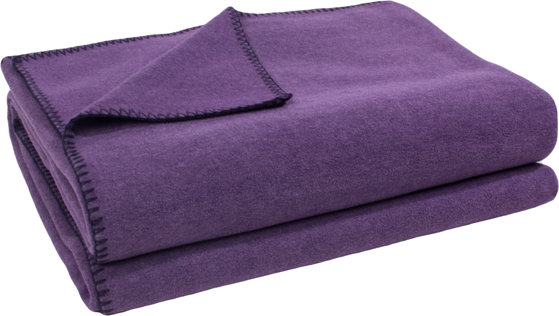 ZOEPPRITZ1828 Wohndecke "Soft-Fleece" unverwechselbarem Cashmere Handfeel, made in Italy, PREMIUM