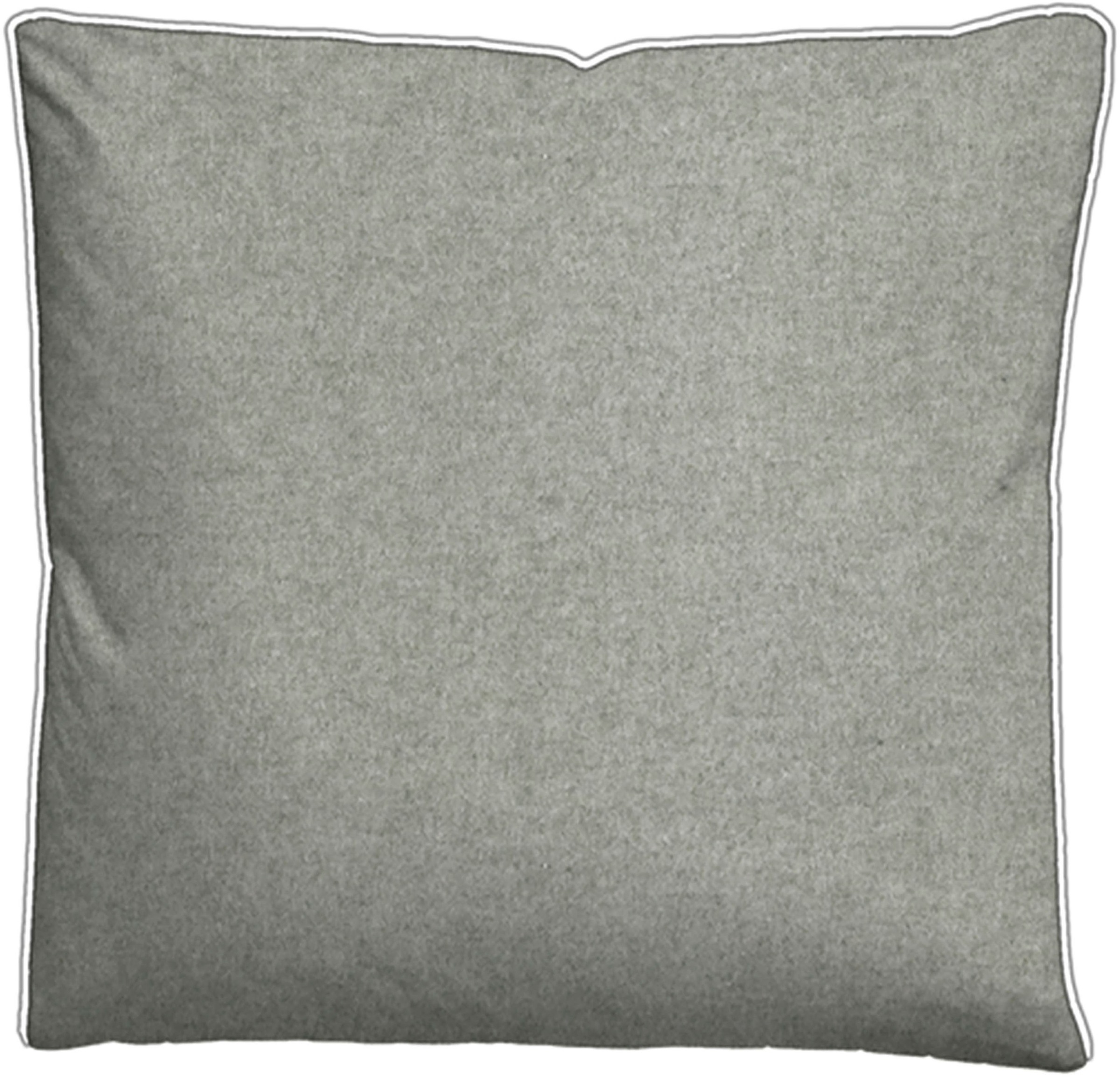 Biberna Wendebettwäsche »Hermal«, Flanell in Melangeoptik, Winterbettwäsche, Made in Germany